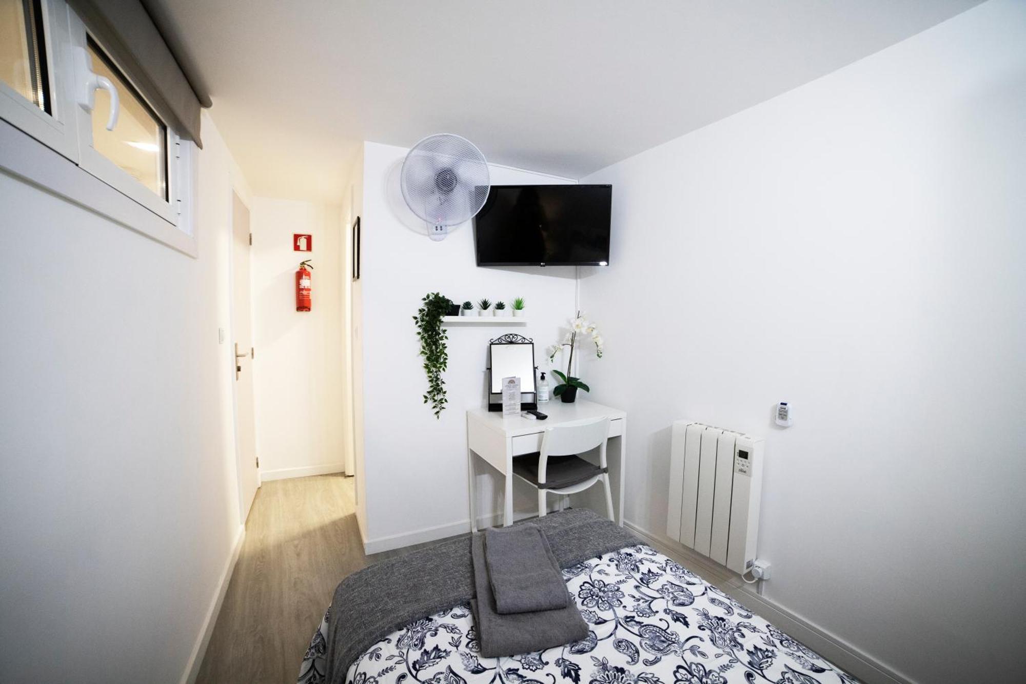 inside single room