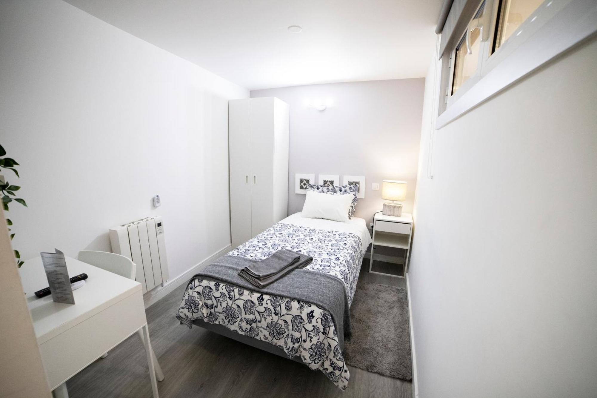 inside single room