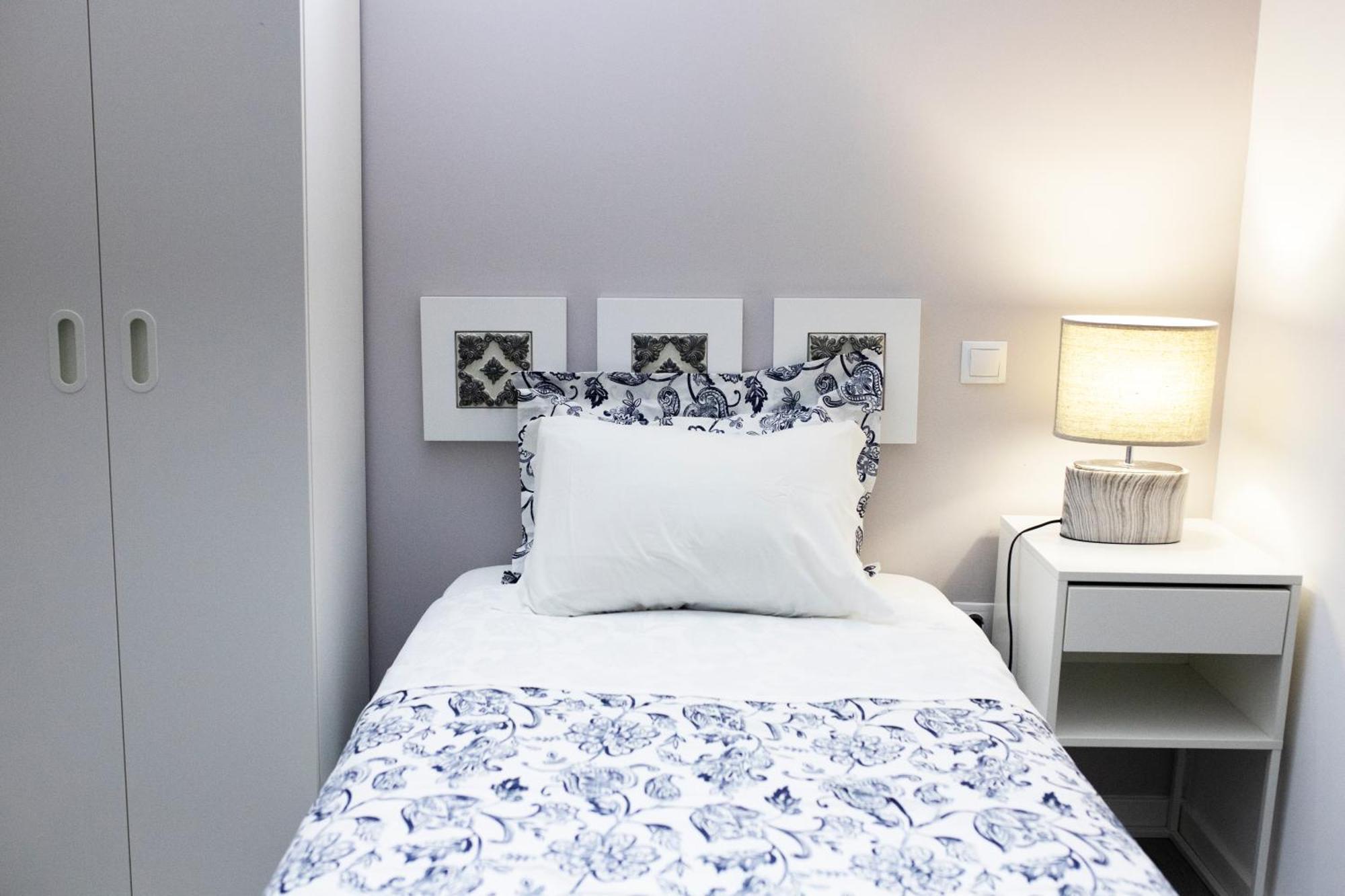 inside single room