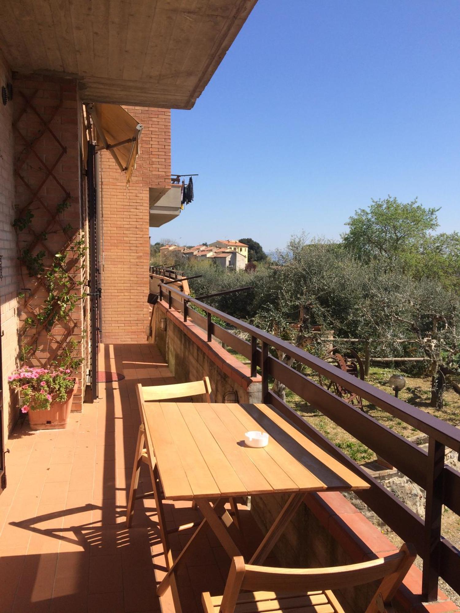 One-Bedroom Apartment Balcony