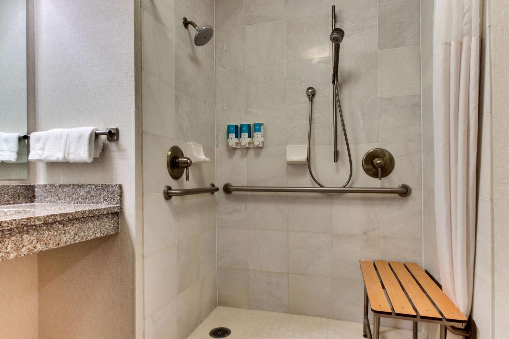 Deluxe King Room Accessible Roll Shower