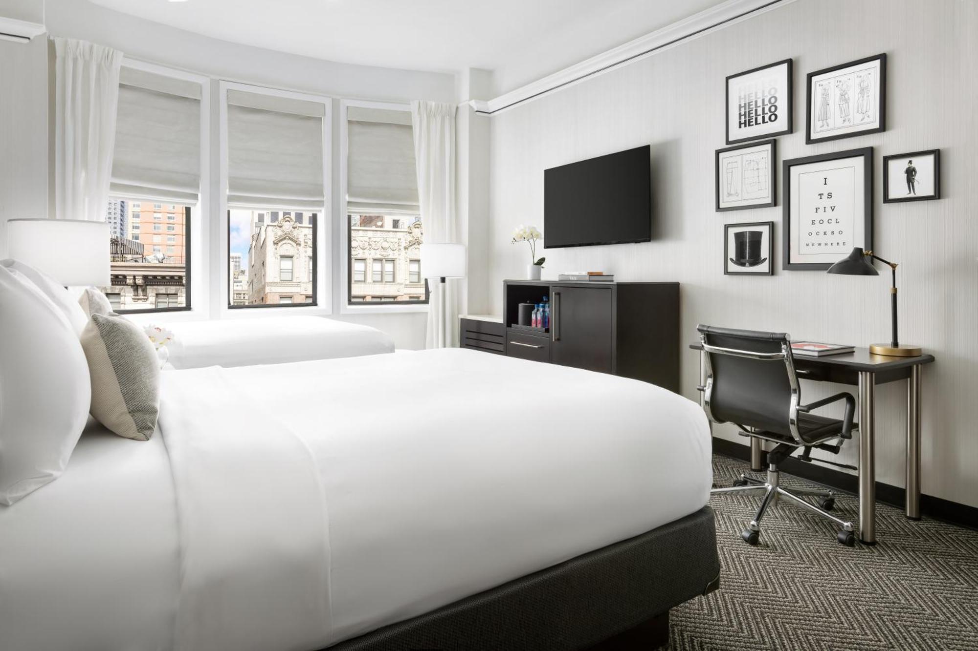 Doppelzimmer mit 2 Doppelbetten