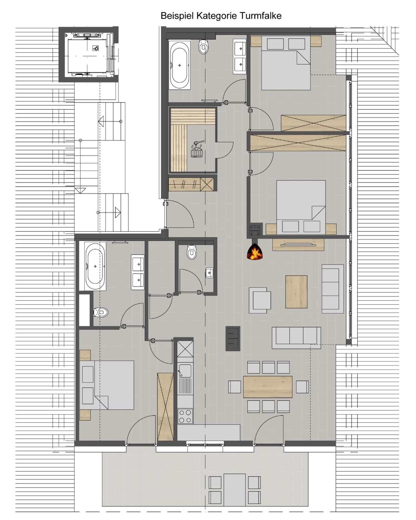 Apartment "Kestrel"
