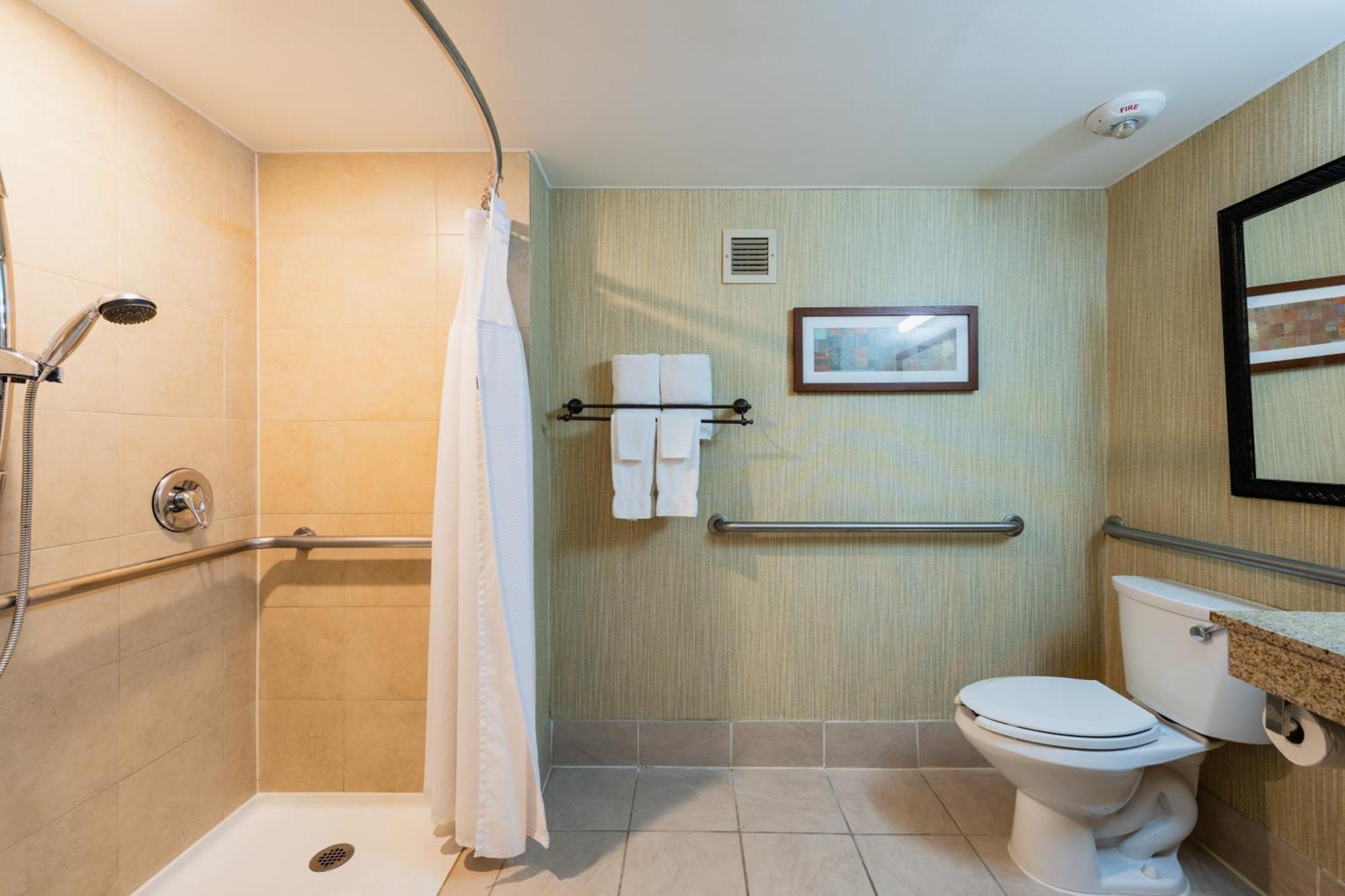 King Room Mobility Access or Roll Shower Non-Smoking