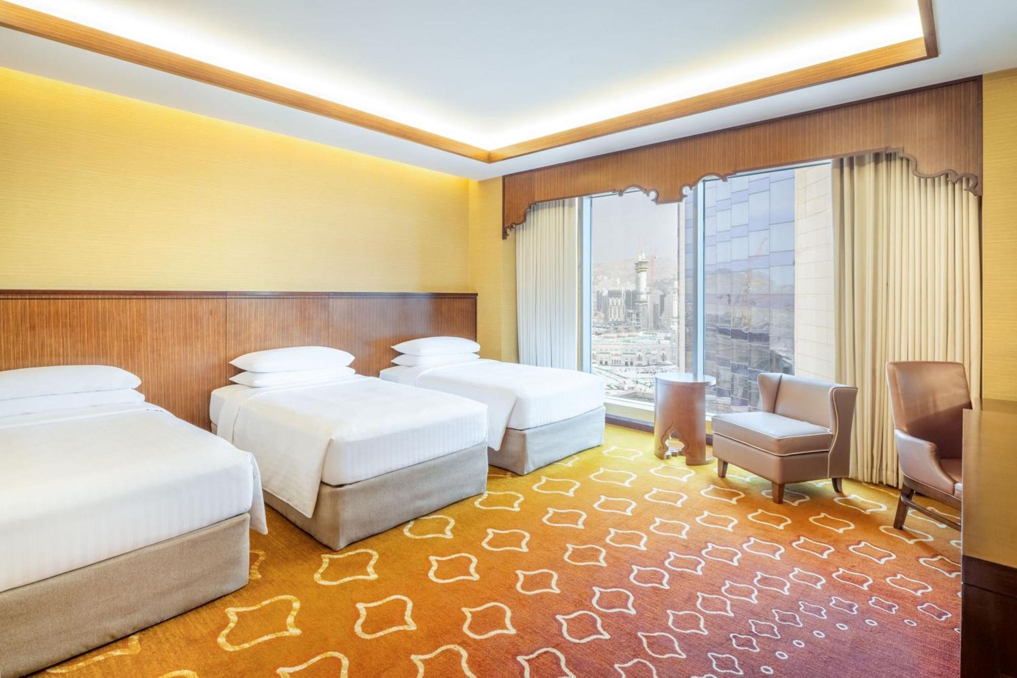 Superior Dreibettzimmer mit eingeschränktem Blick auf den Haram
