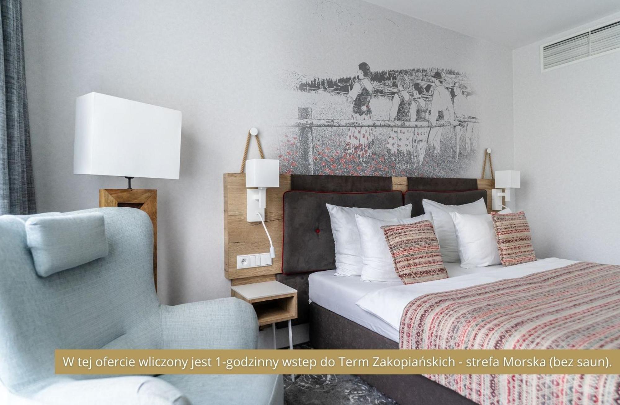 Superior Double Room 1 double bed access to Termy Zakopiańskie 1 hour per person per