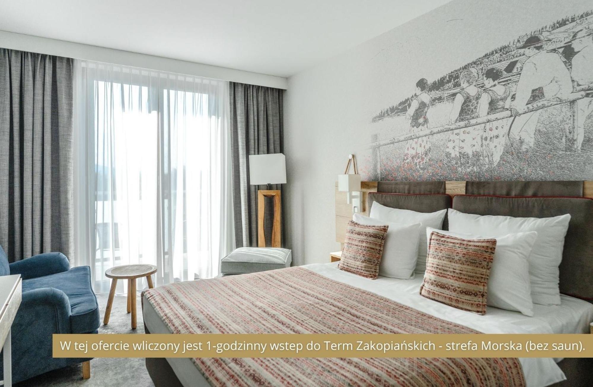 Superior Double Room 1 double bed access to Termy Zakopiańskie 1 hour per person per