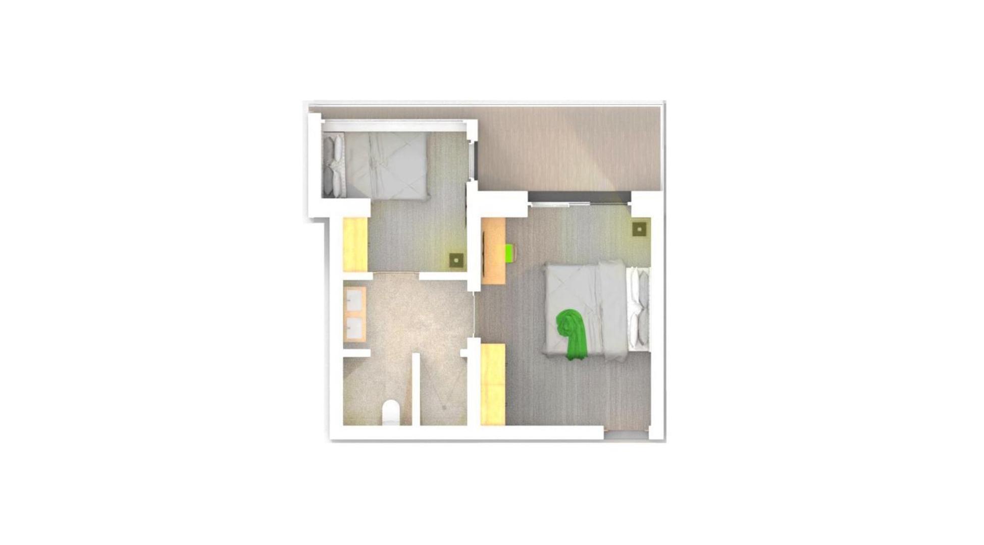 Superior Double or Twin Room Mountain View