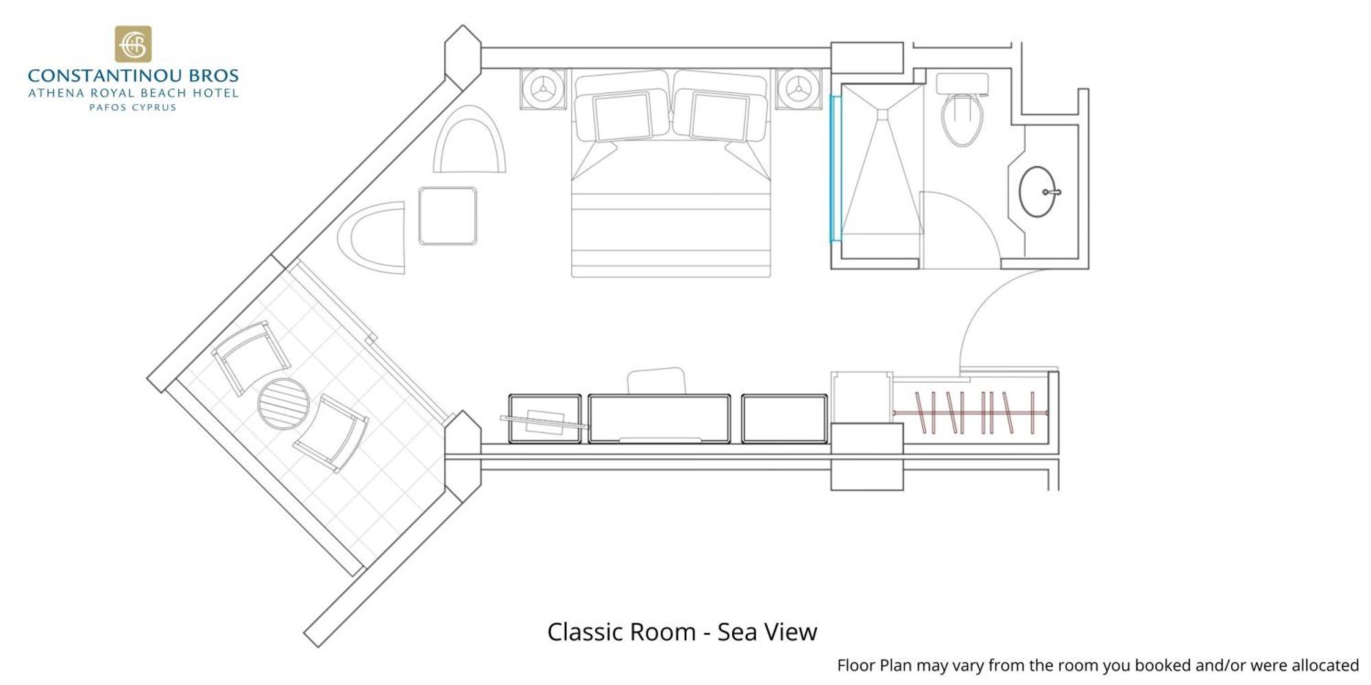 Classic Double Room Sea View