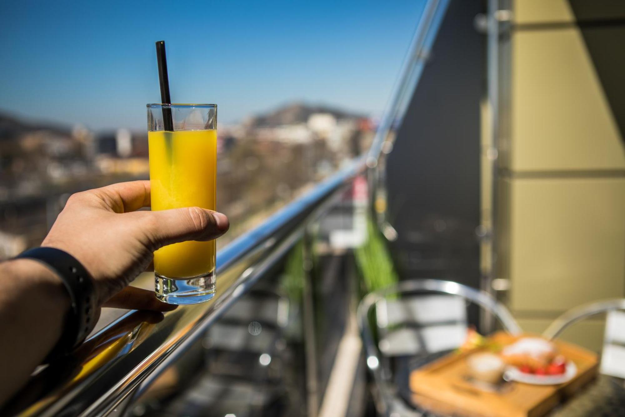 One-Bedroom Apartment Balcony