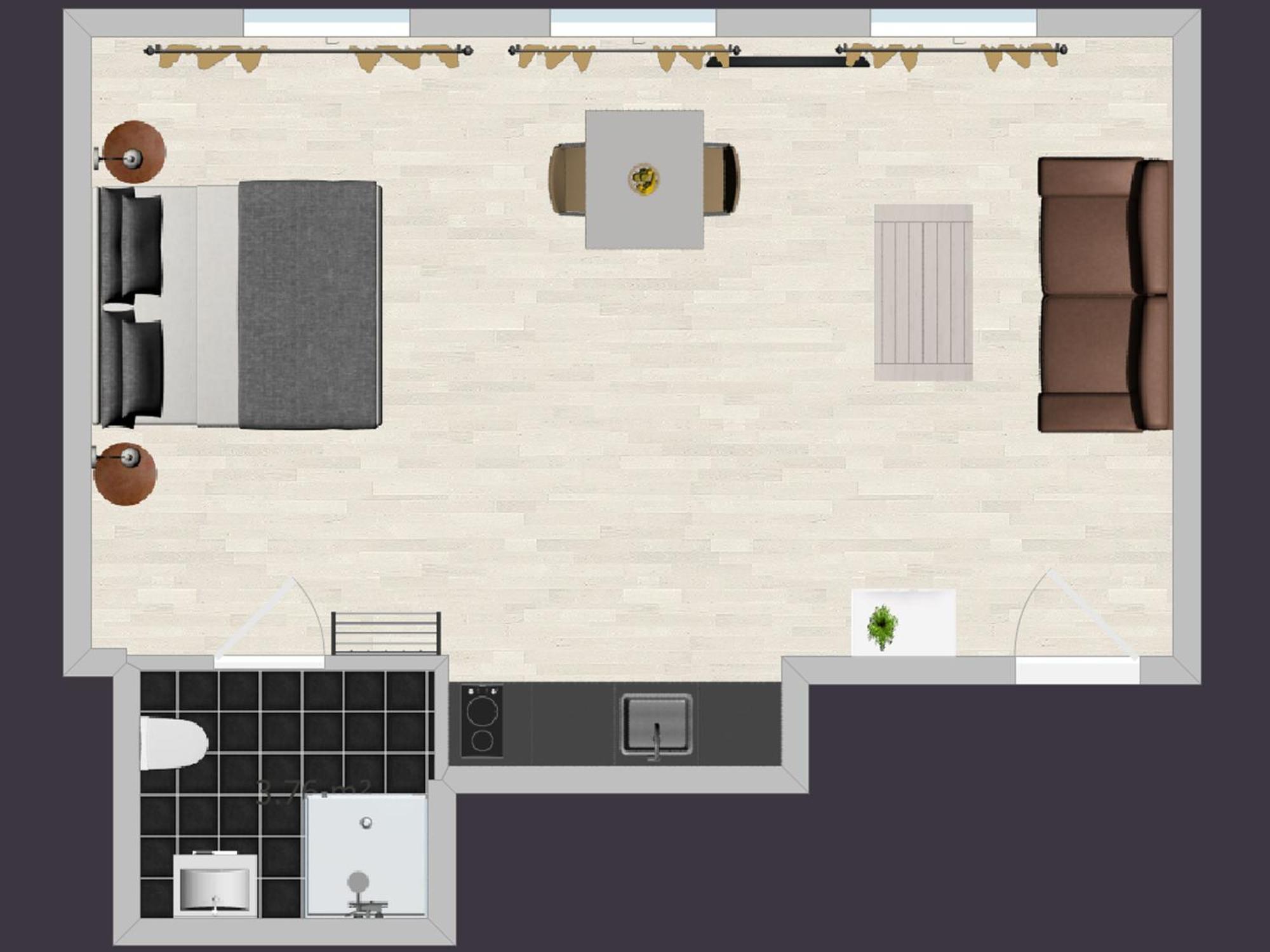 Deluxe King Studio