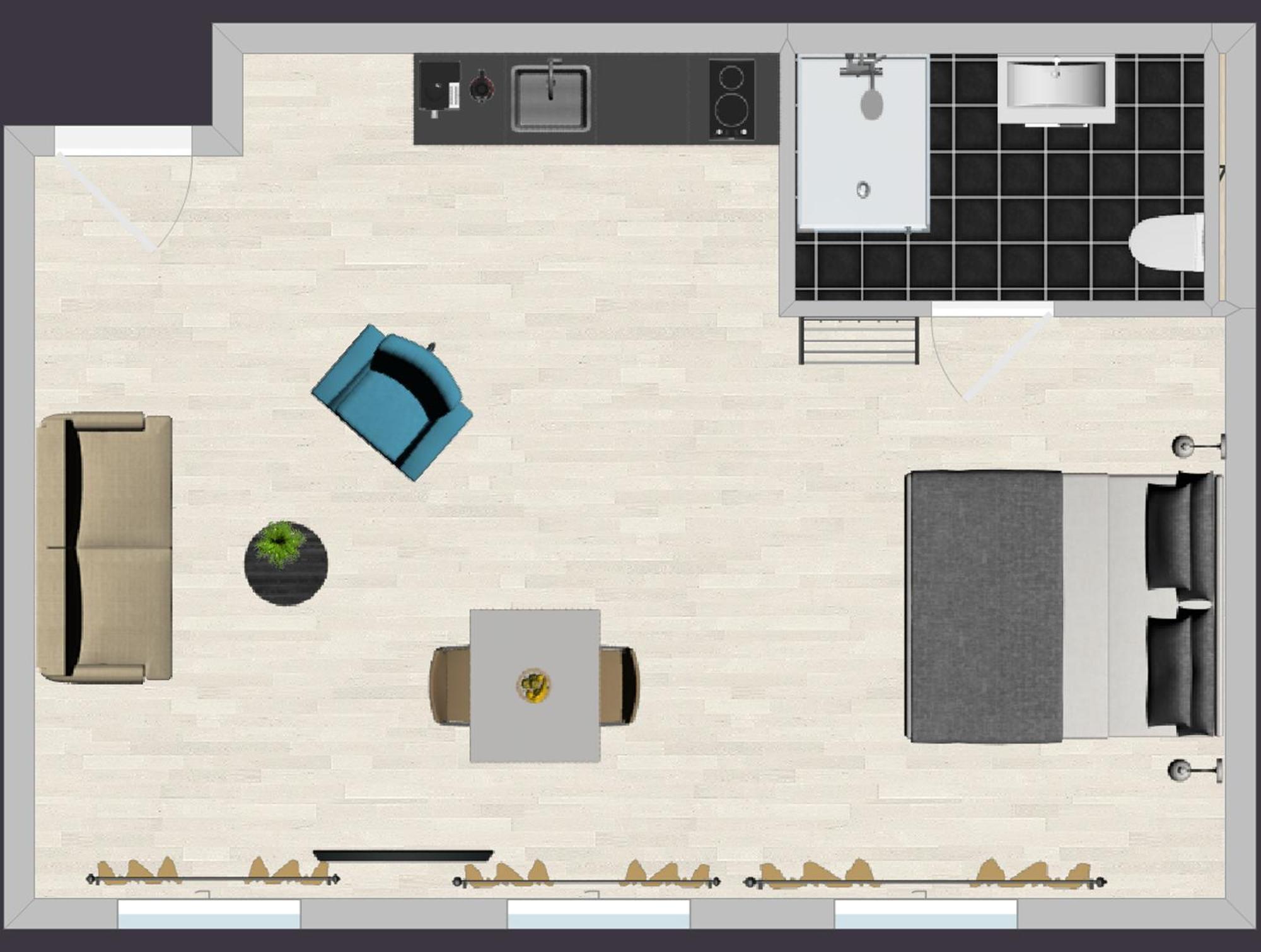 Deluxe King Studio