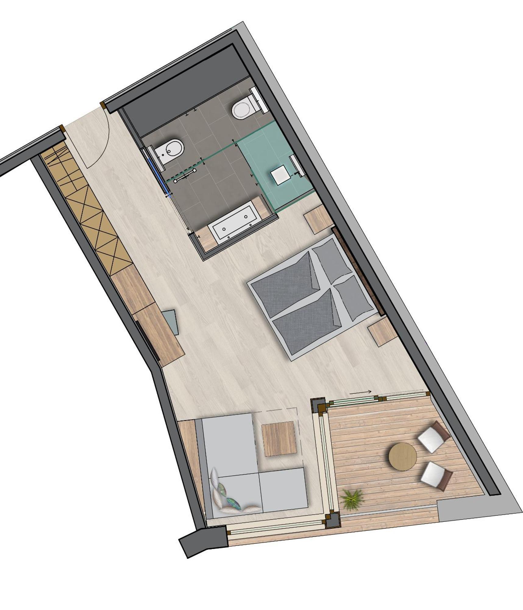 Superior Double Room Valley View