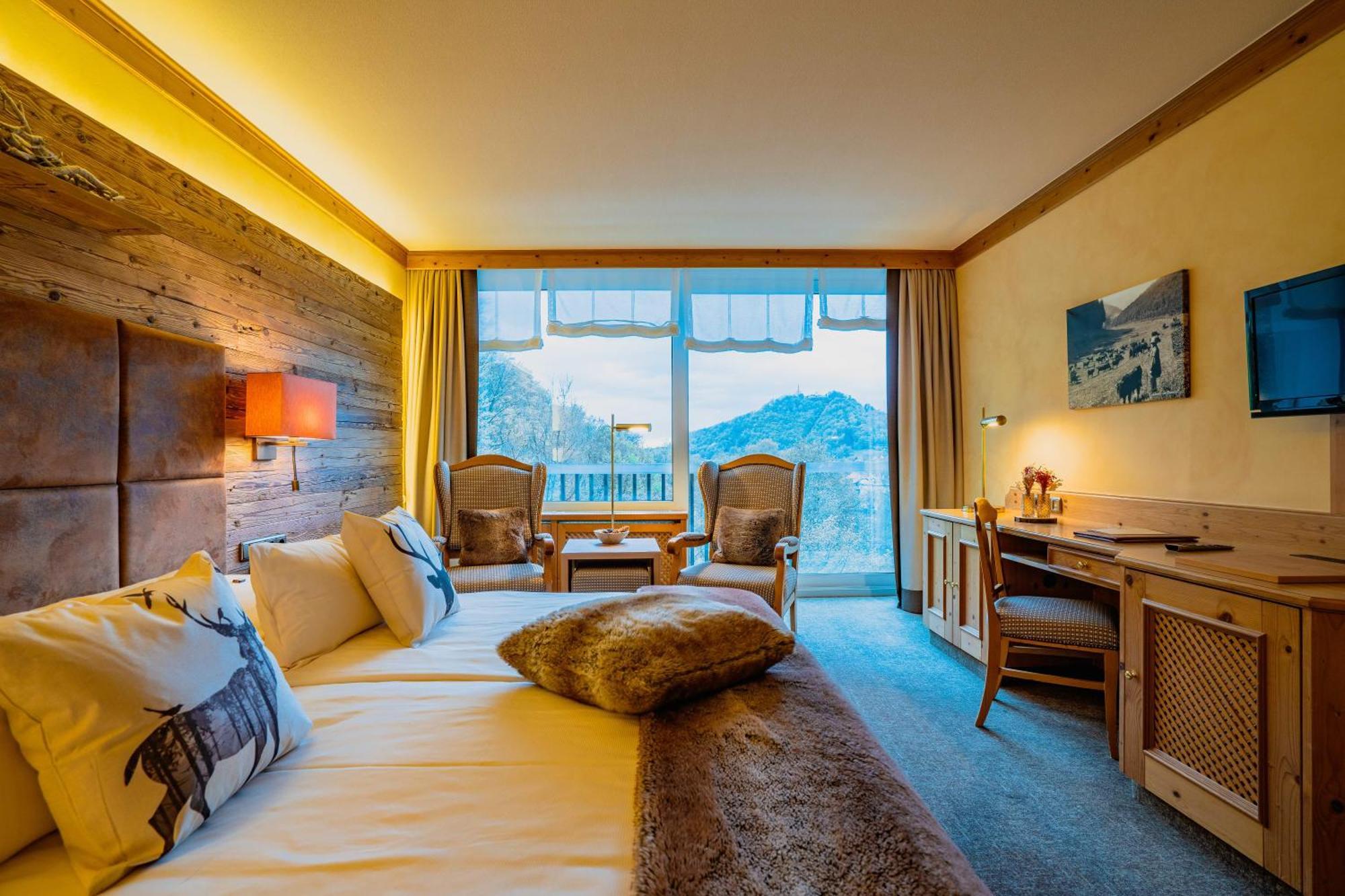 Deluxe Doppelzimmer mit Waldblick