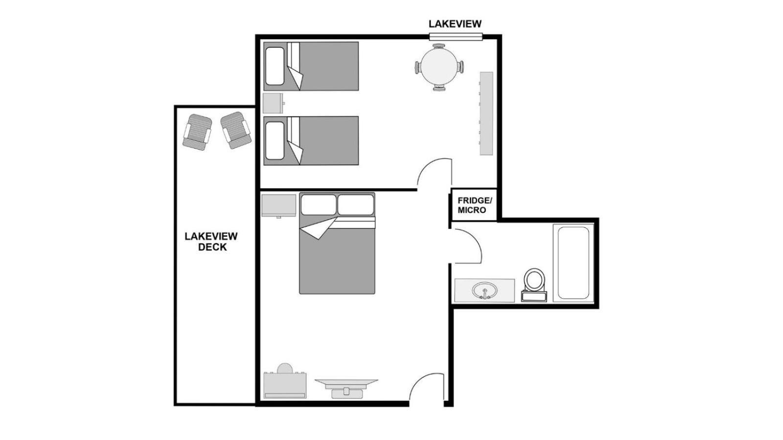 Double or Twin Room Lake View