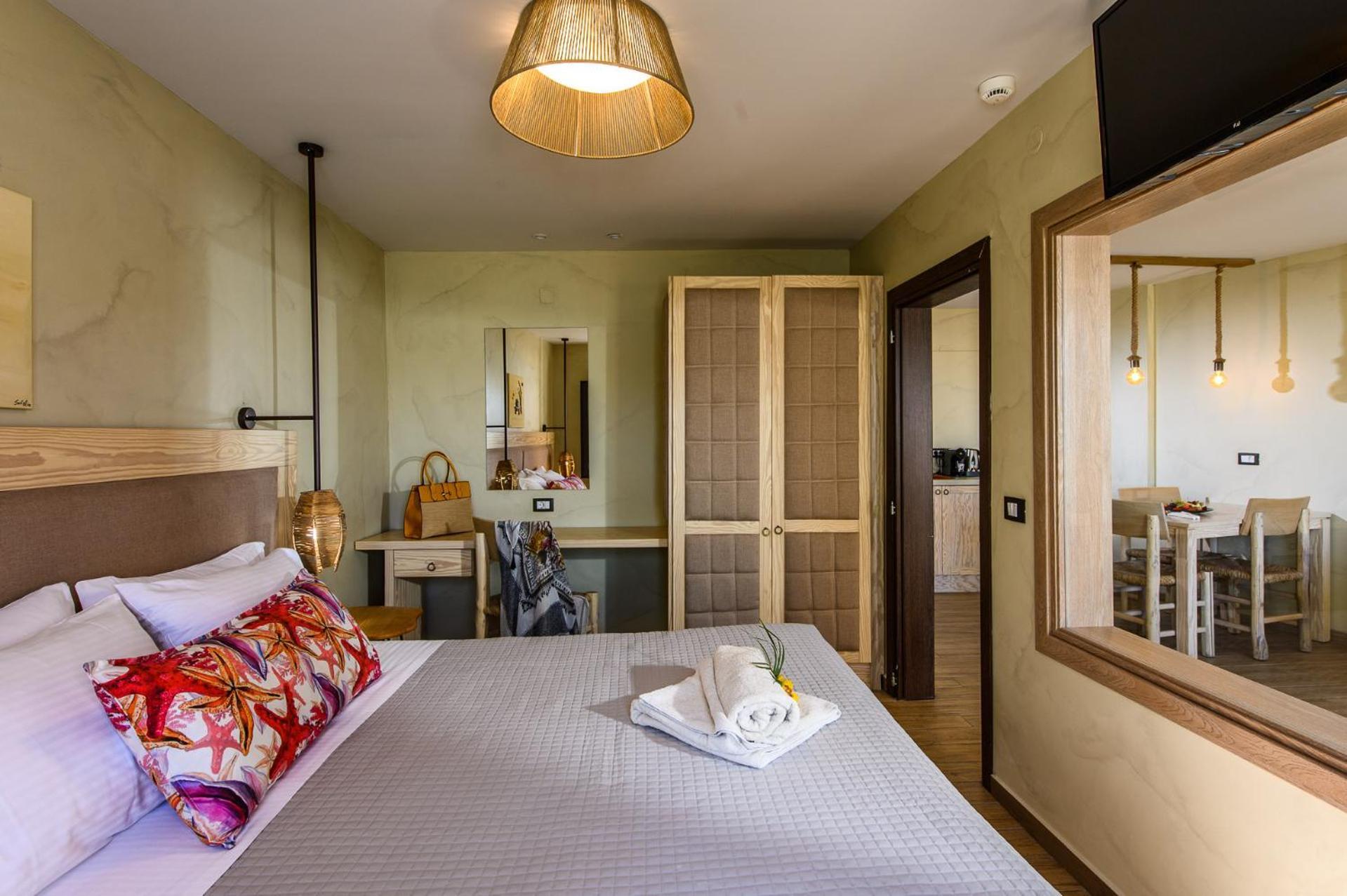 Luxury Suite met 1 slaapkamer en uitzicht op het binnenland