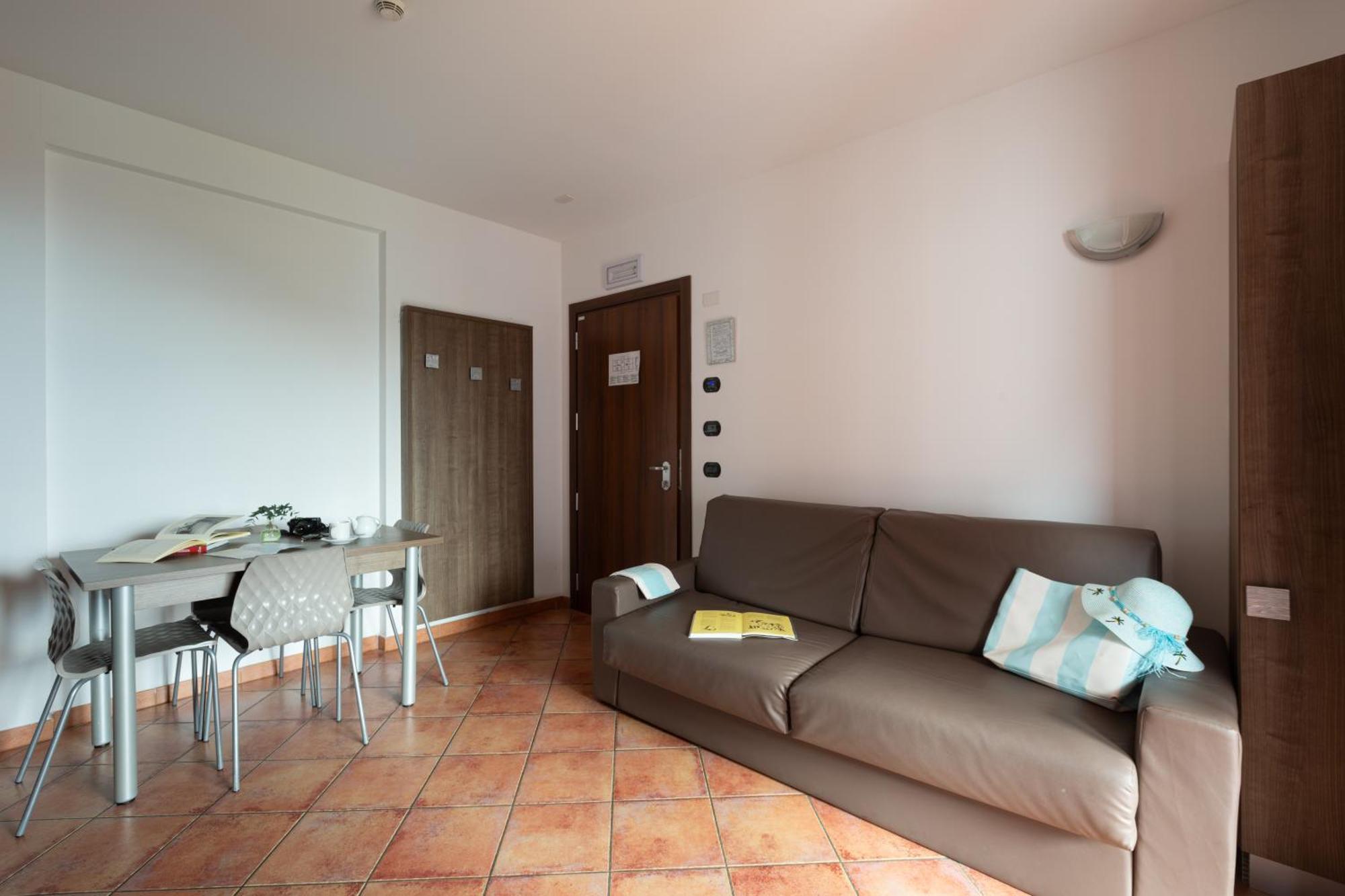 One-Bedroom Apartment Balcony