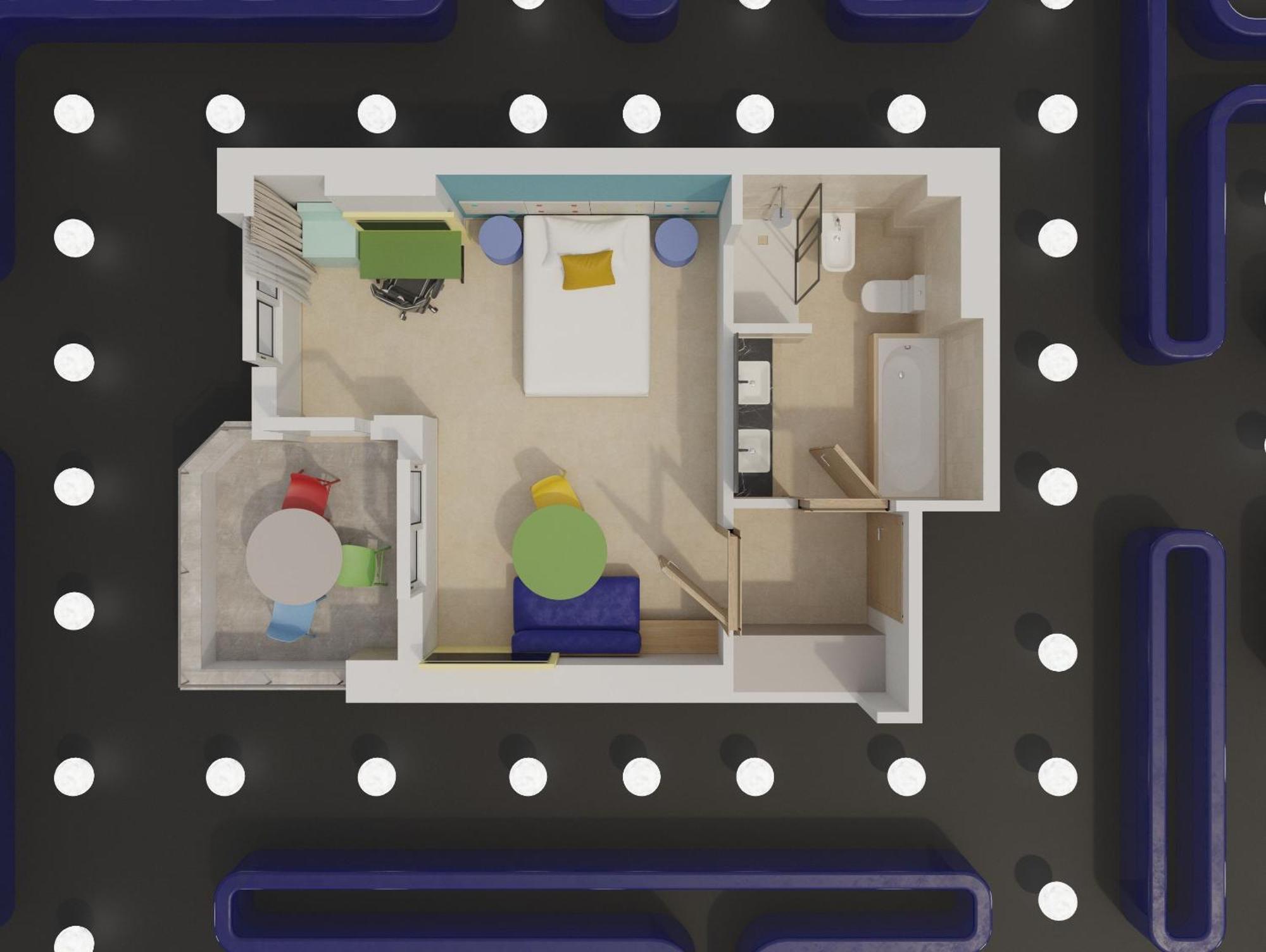 Economy Quadruple Room