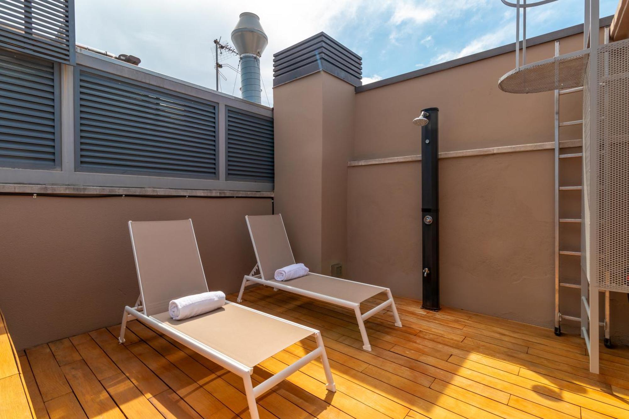 Penthouse terrace sea views duplex stairs