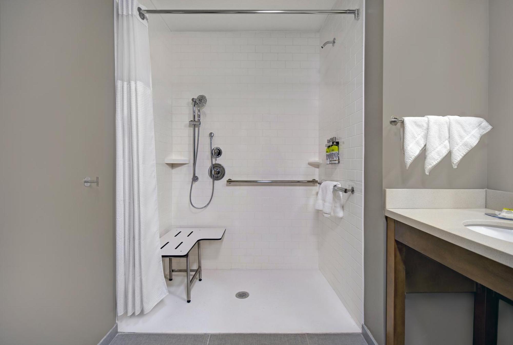 One-Bedroom King Room Roll Shower Hearing Accessible Non-Smoking