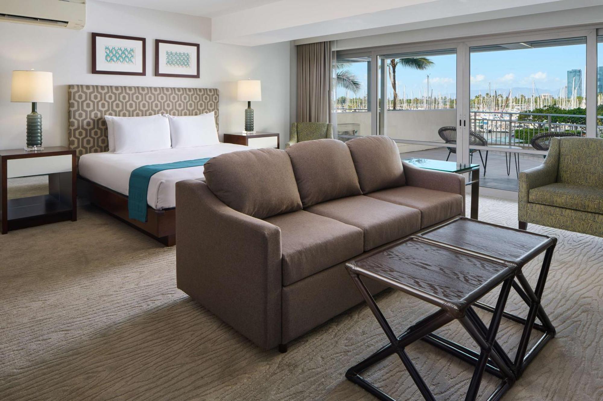 Luxury Junior Suite Partial Ocean View Kitchen