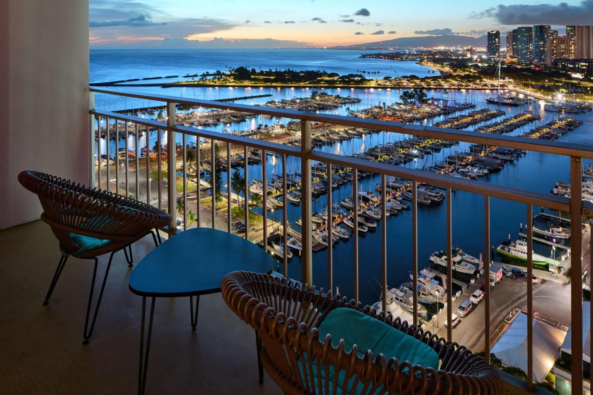 Luxury Sunset Junior Suite Ocean View Kitchen