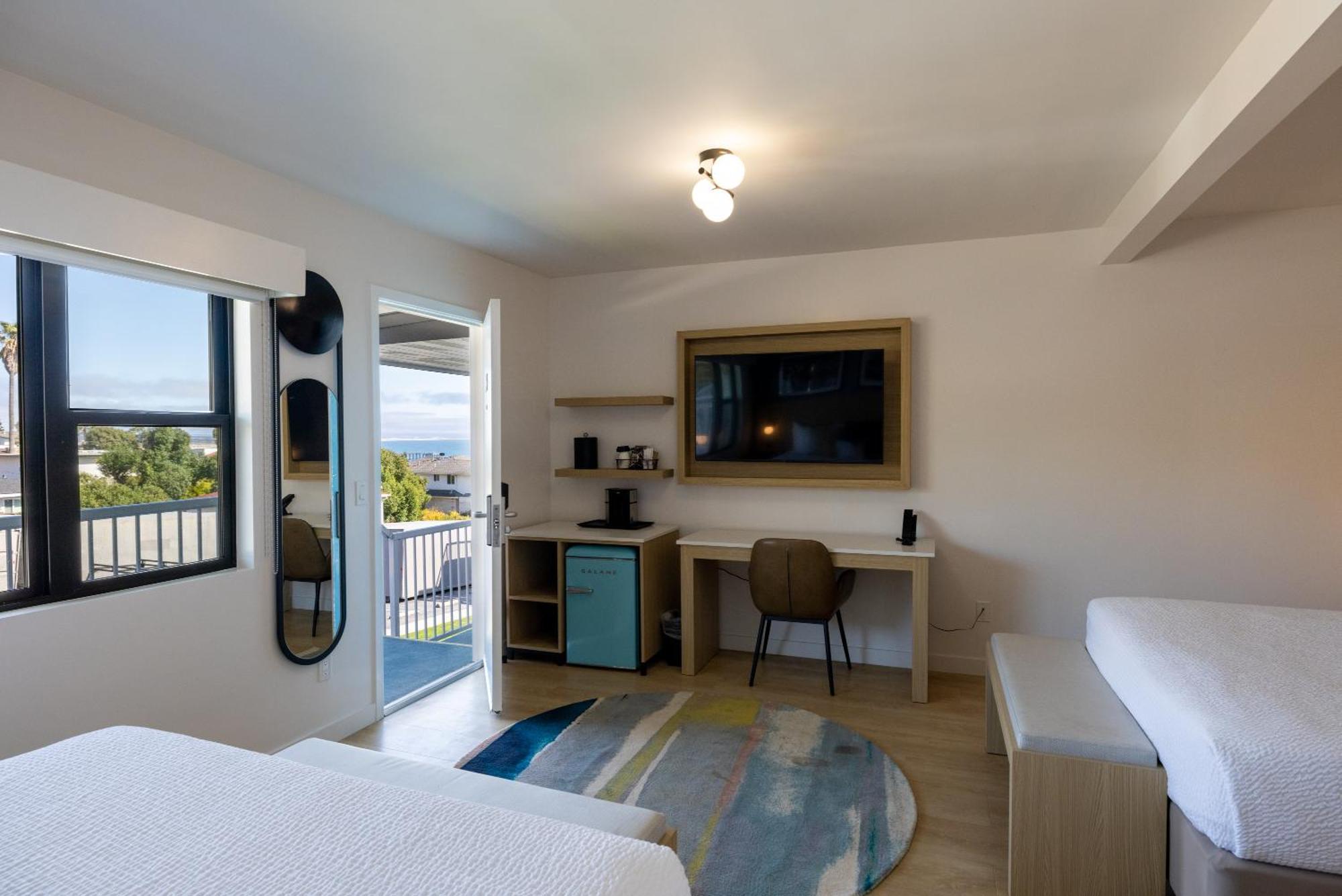 Two Queen Beds Partial Ocean View