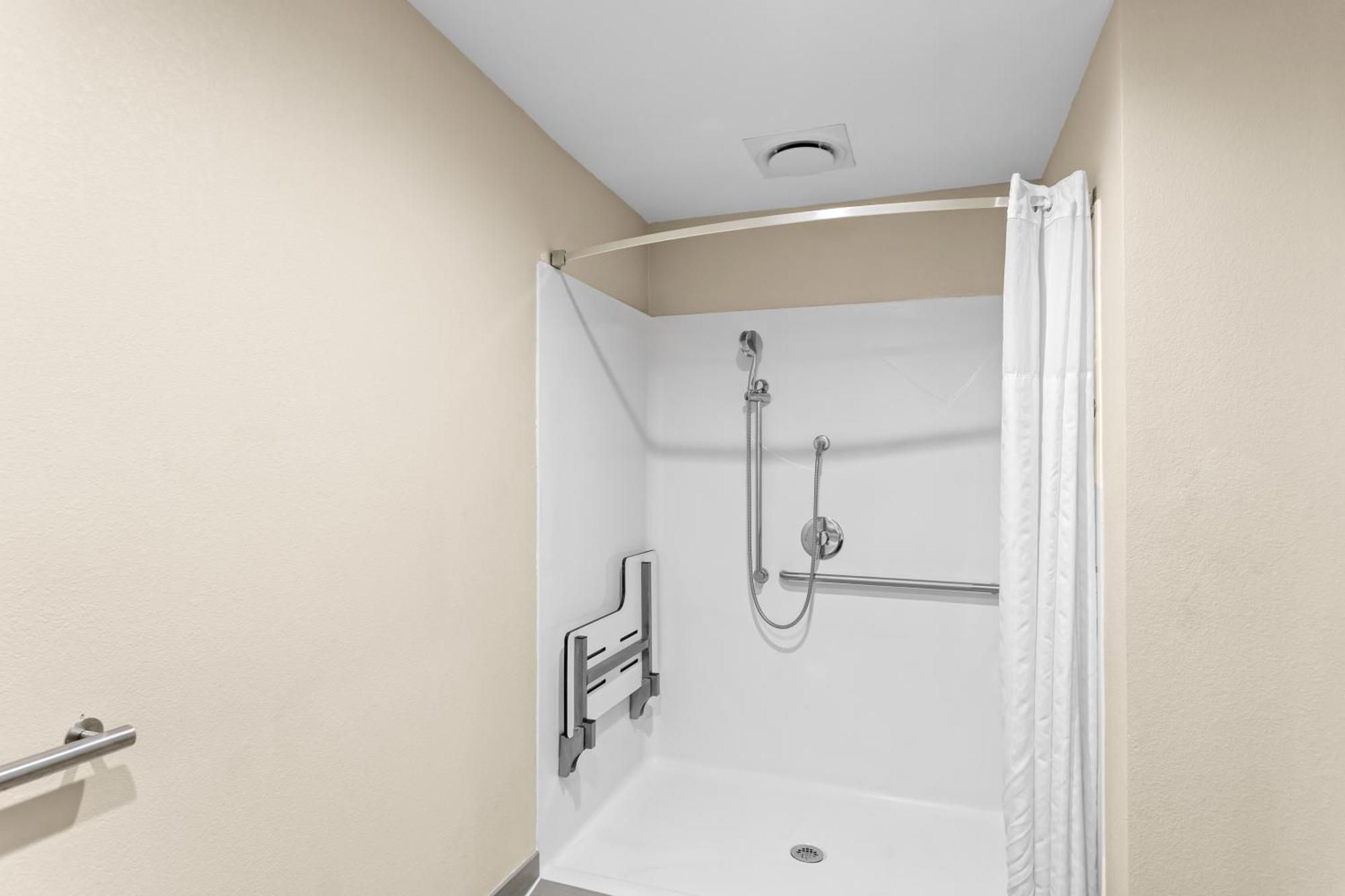 King Room Roll Shower Accessible