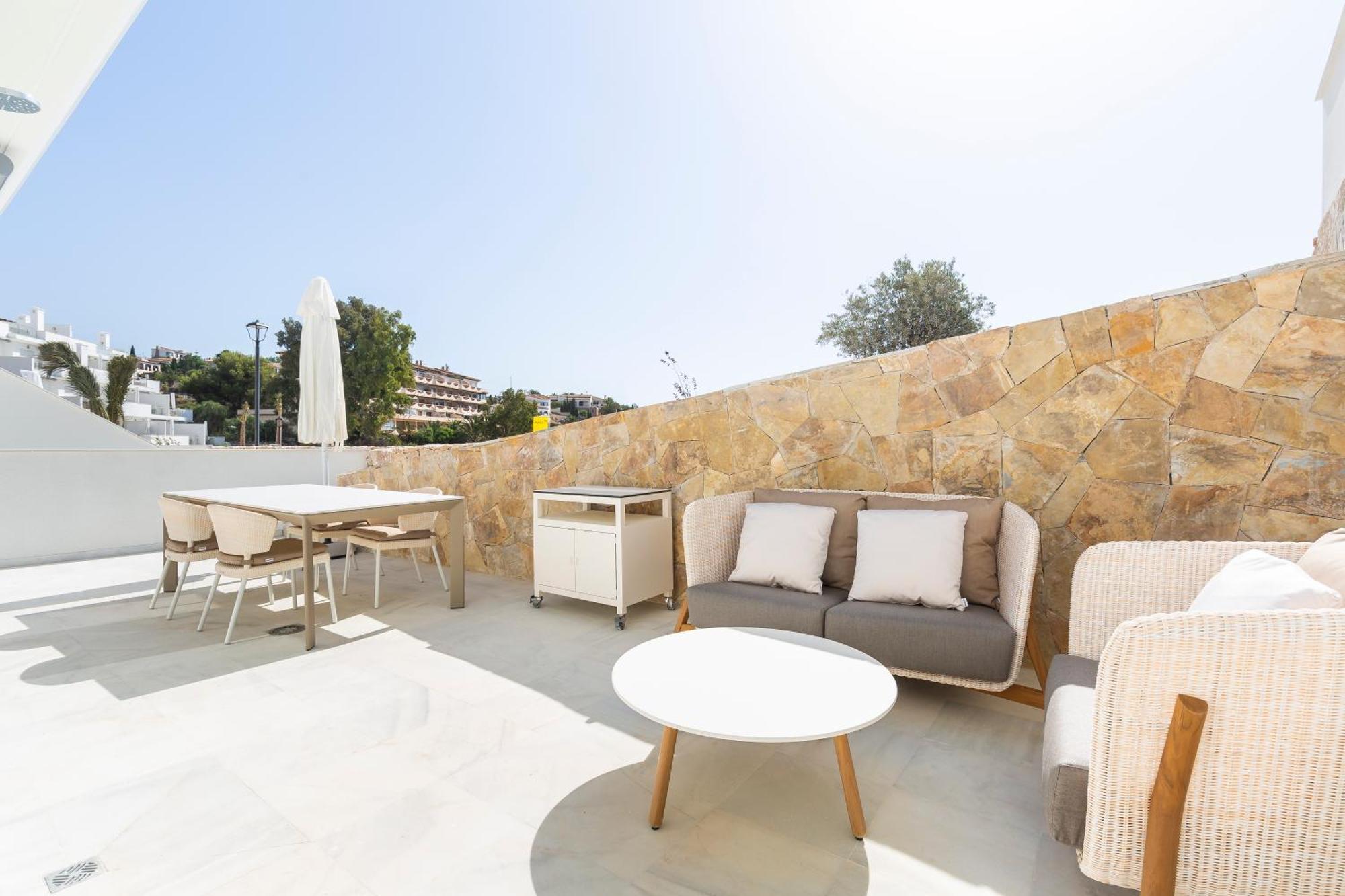 Apartment terrace views
