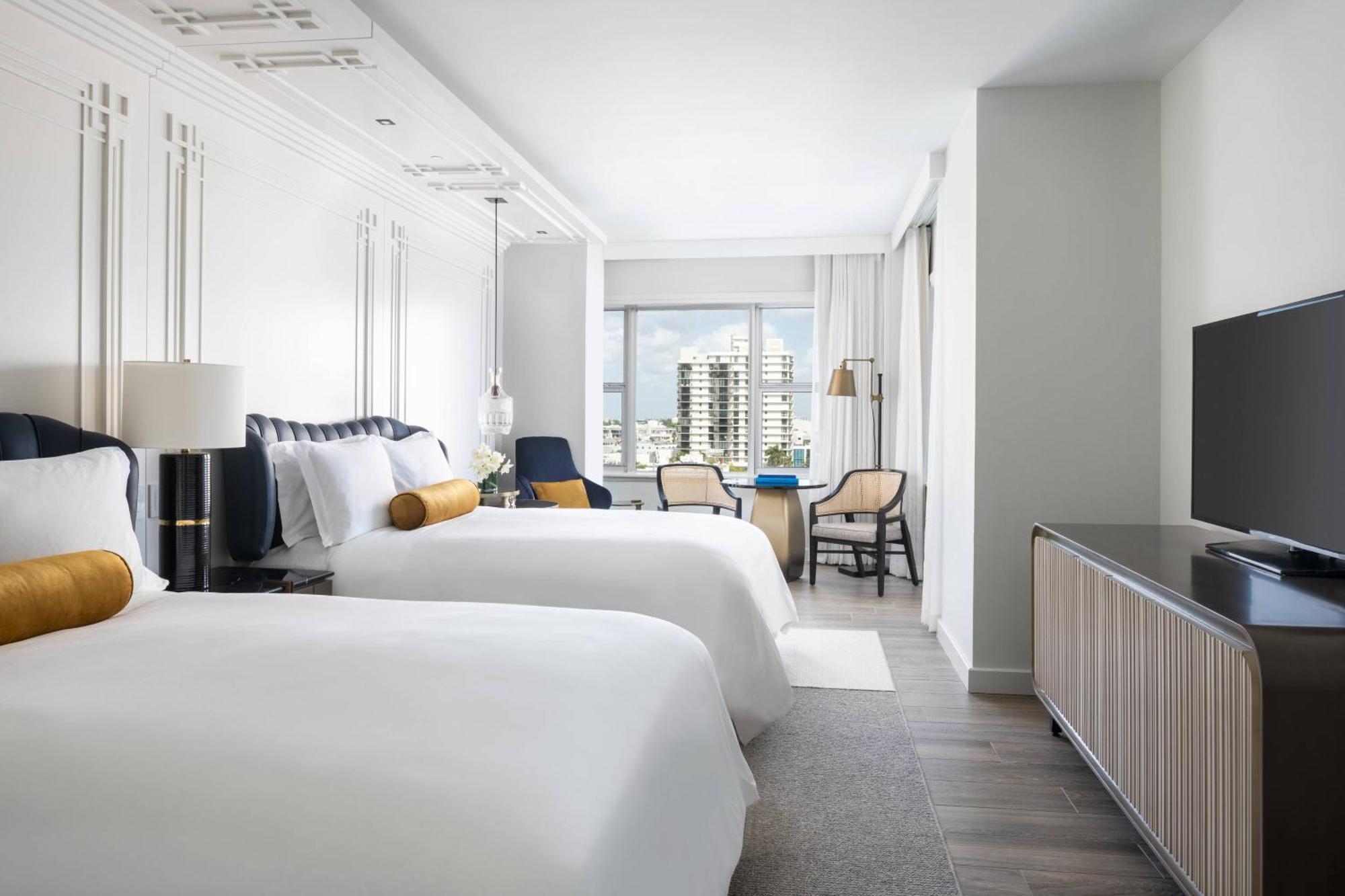 City View Room 2 Double Beds