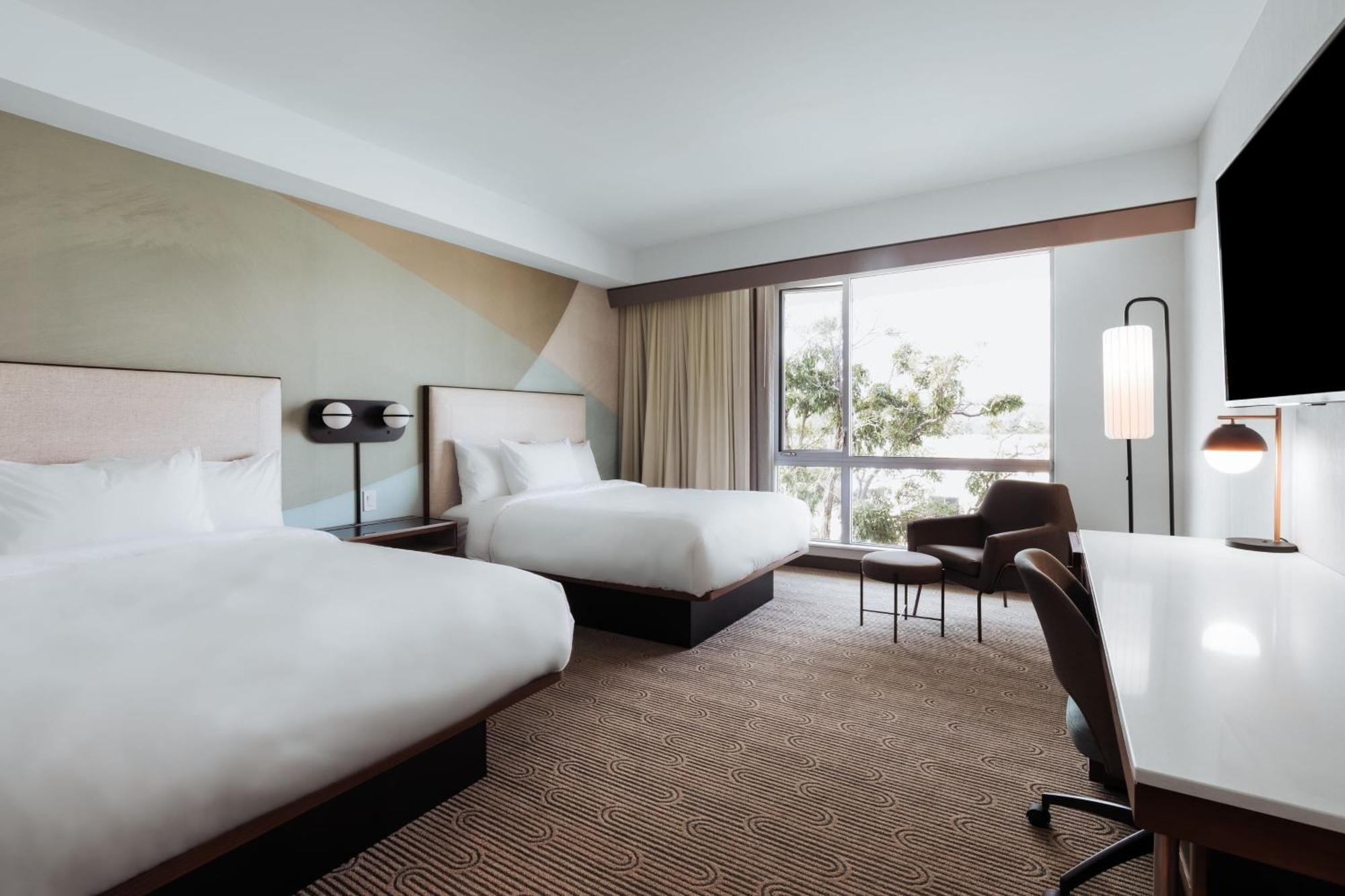 Queen Room with Two Queen Beds and City View