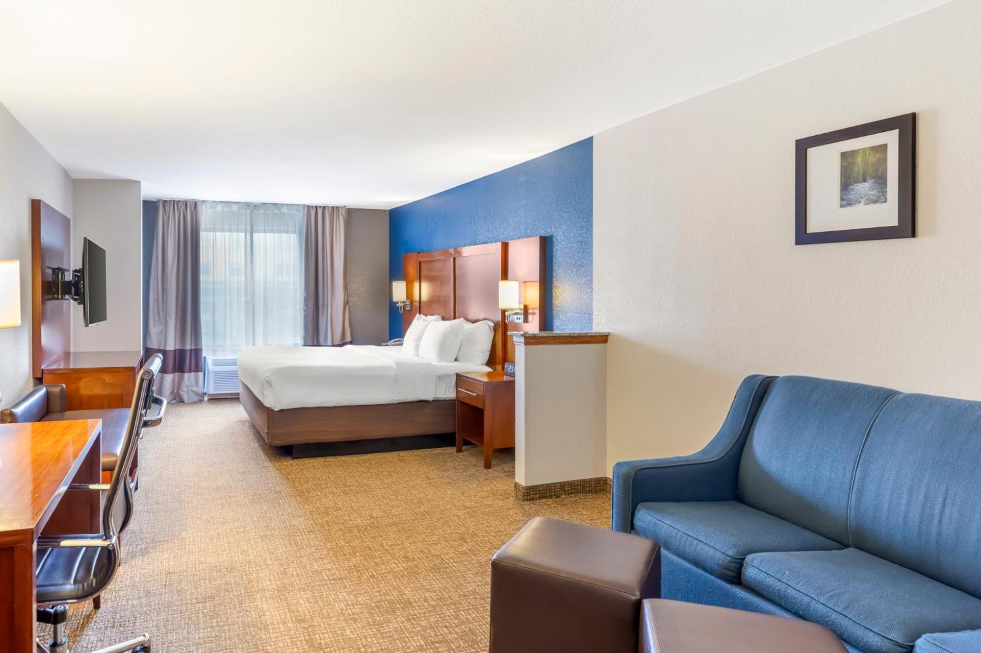 King Suite Roll Shower Accessible or Non-Smoking