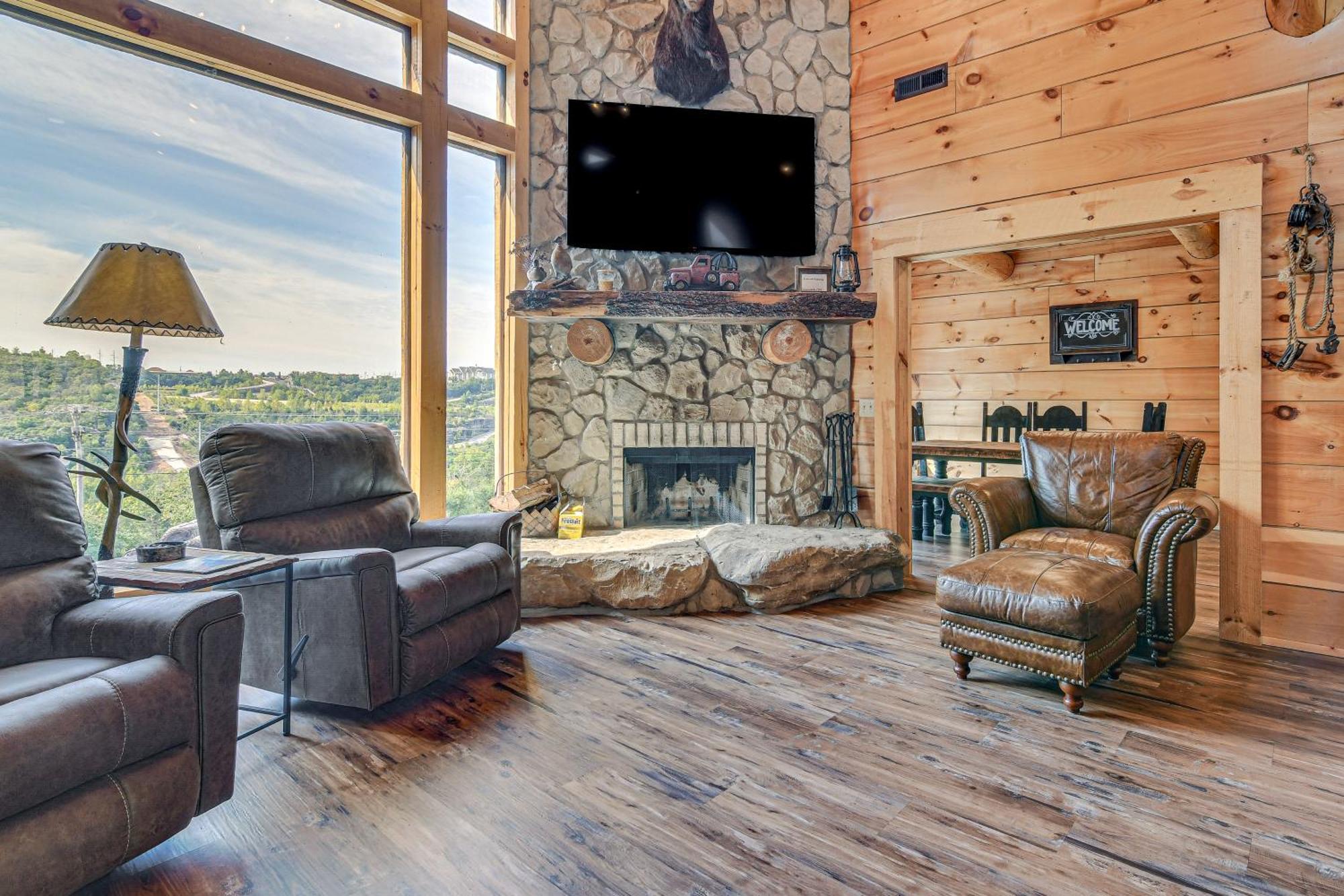 Superior Room Two Double Beds View