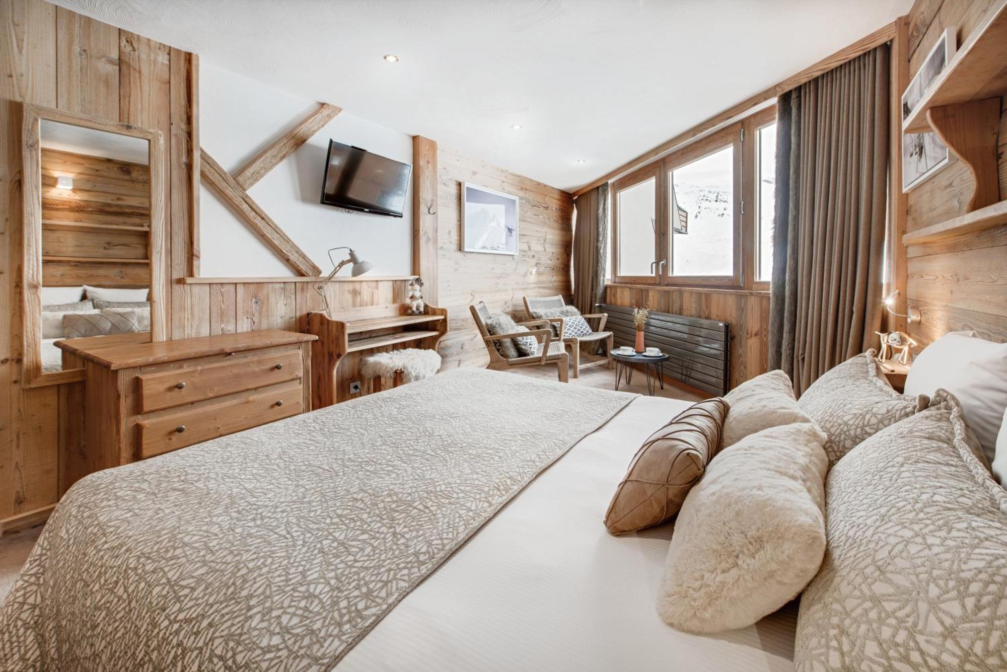 Chambre Double or Lits Jumeaux Cocoon avec Véranda et Accès au Spa