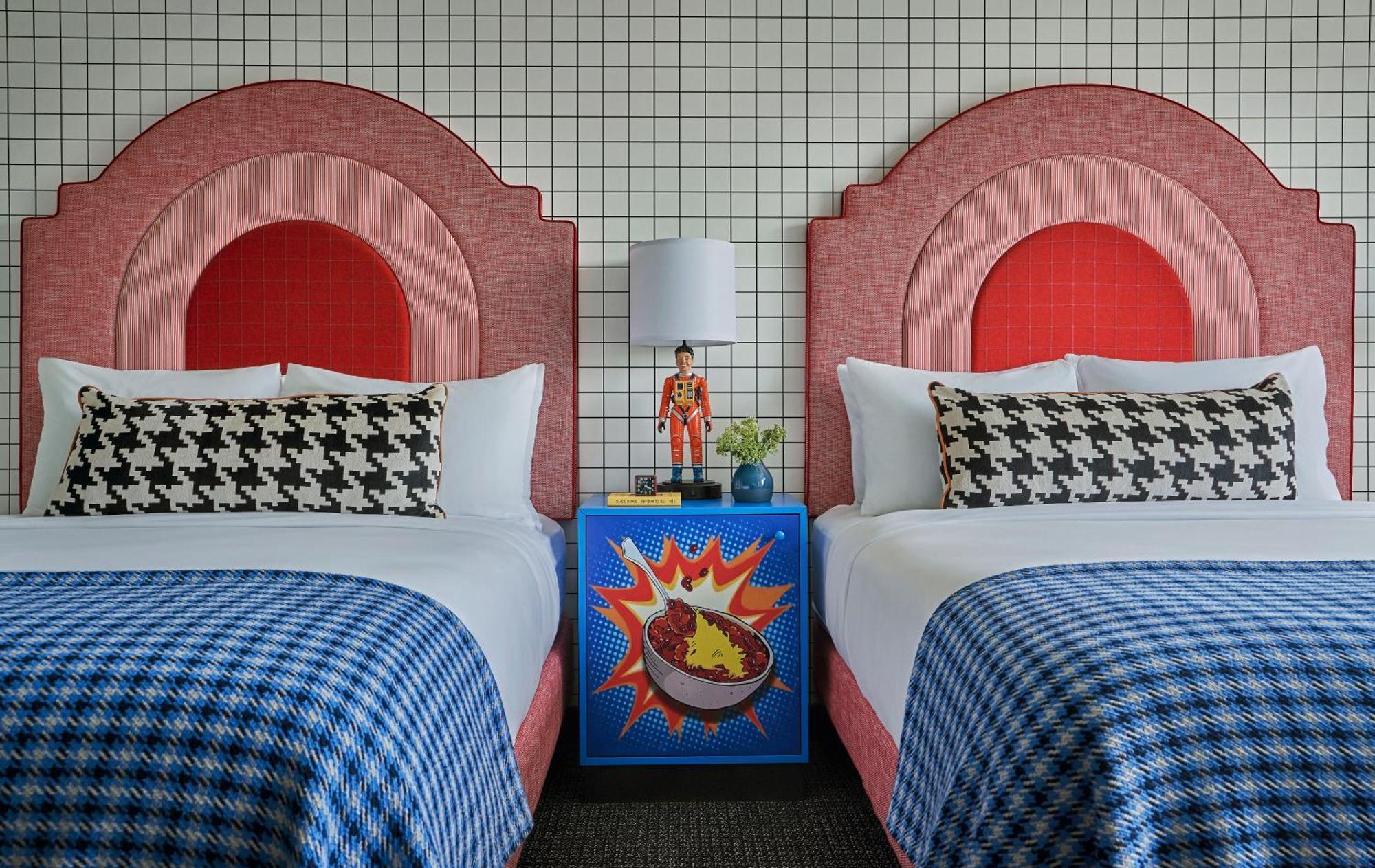 Graduate Double Room Two Double Beds