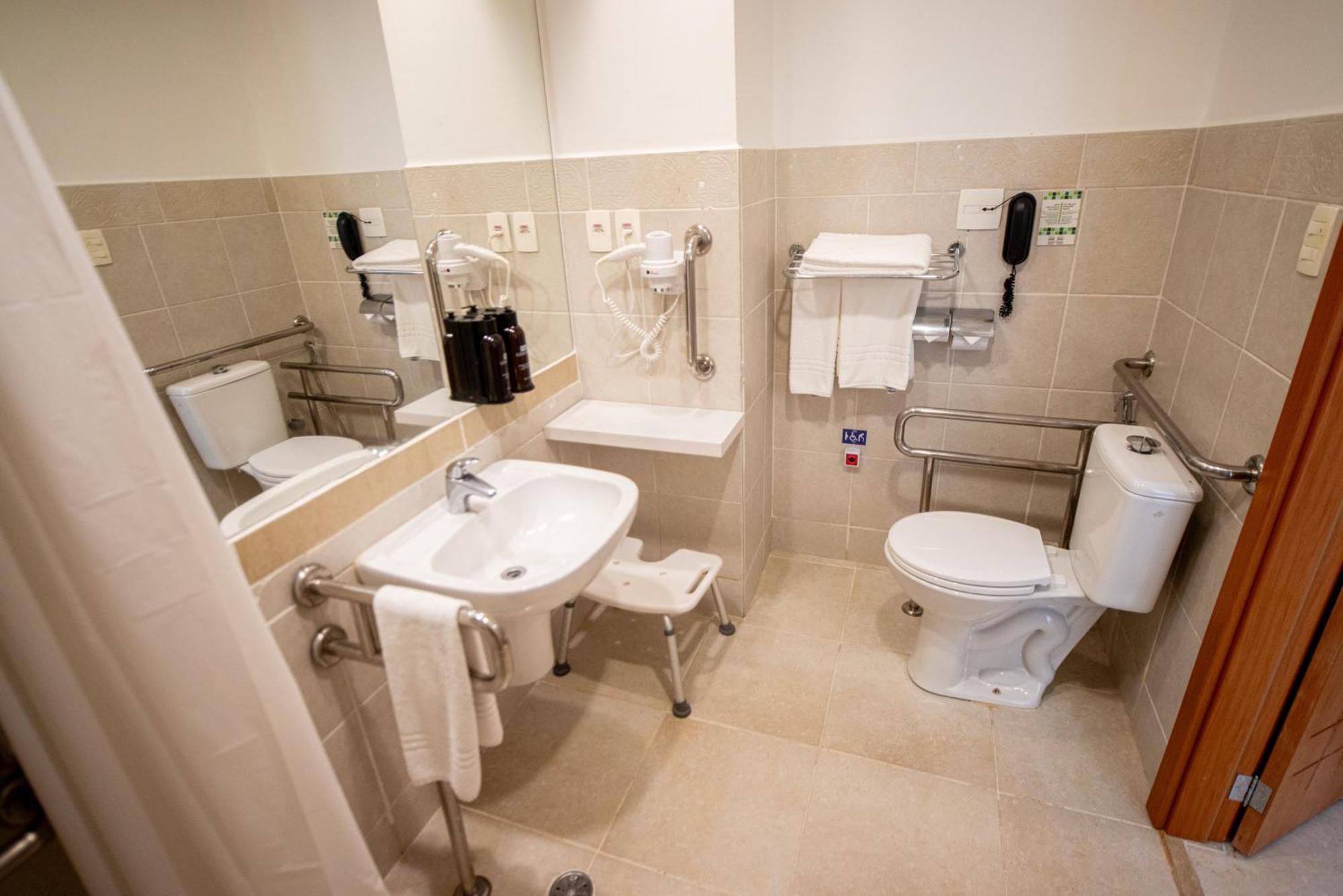 Standard Double Room Two Double Beds Disability Access