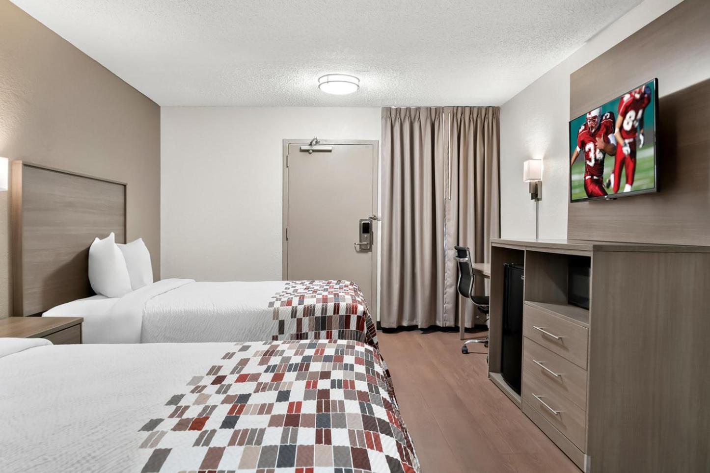 Superior Room Two Double Beds Disability Access Non-Smoking