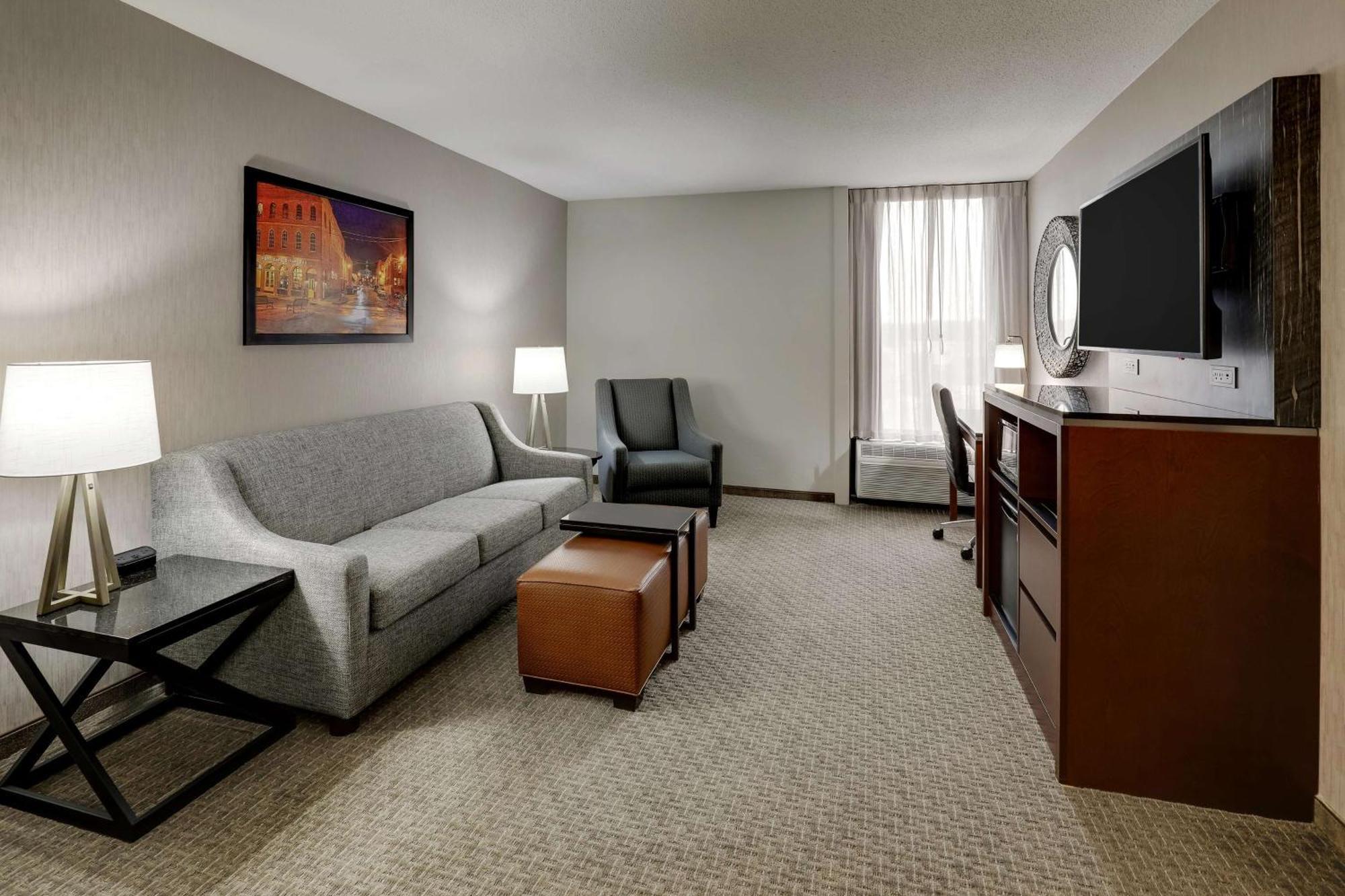 King Suite Sofa Bed Accessible Tub