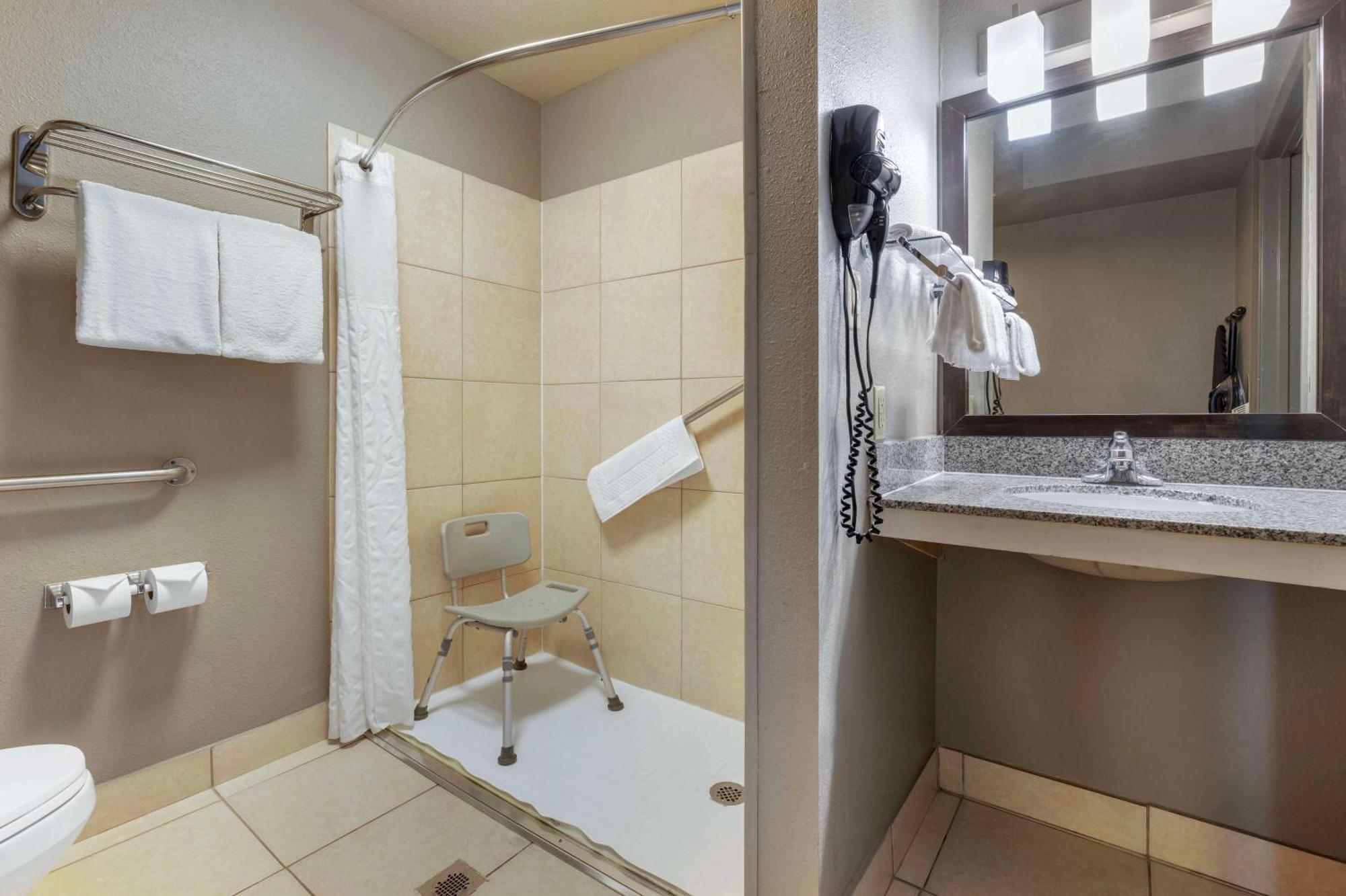 King Room Mobility Accessible Roll Shower