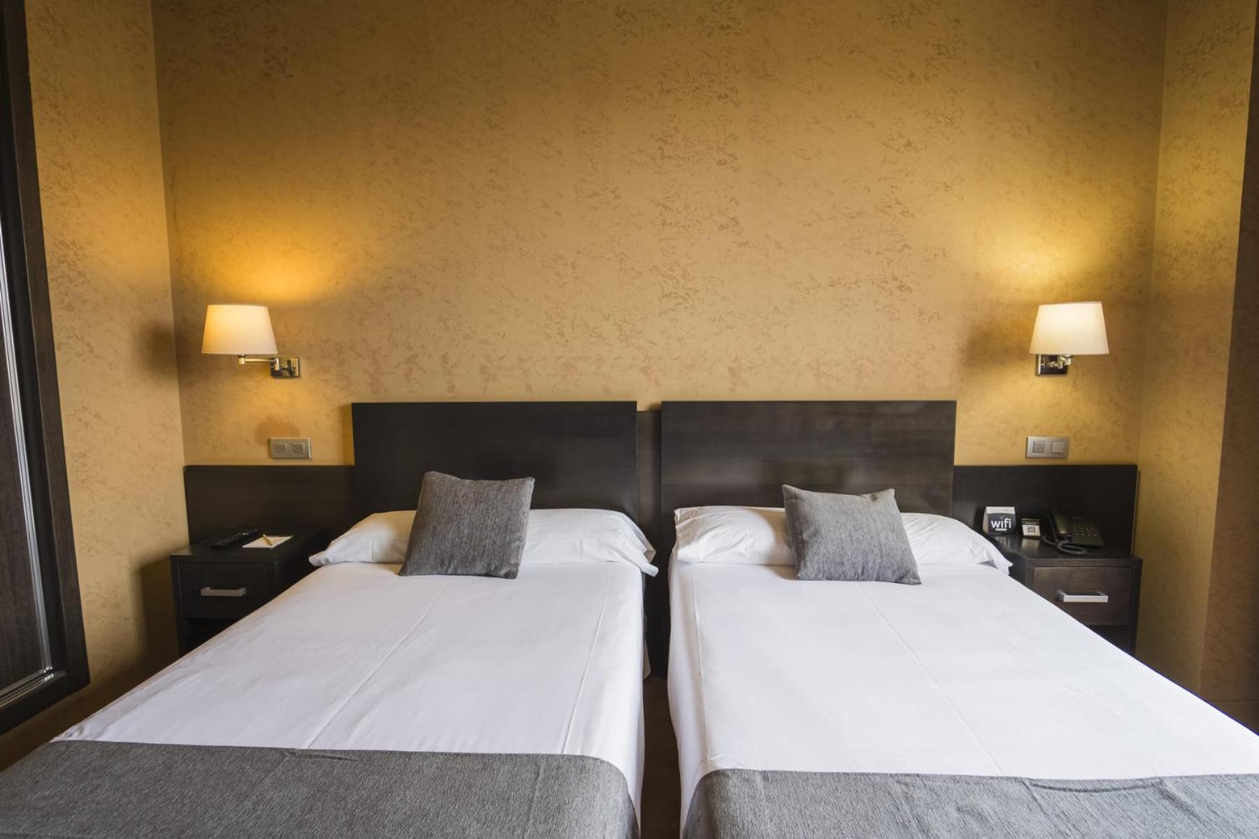 Two Connecting Double Rooms