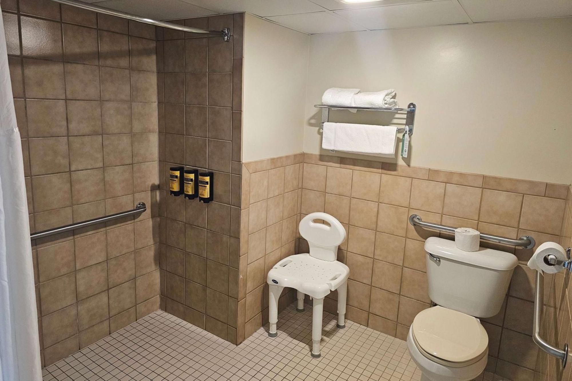 King Room Roll Shower Mobility Access or Non-Smoking