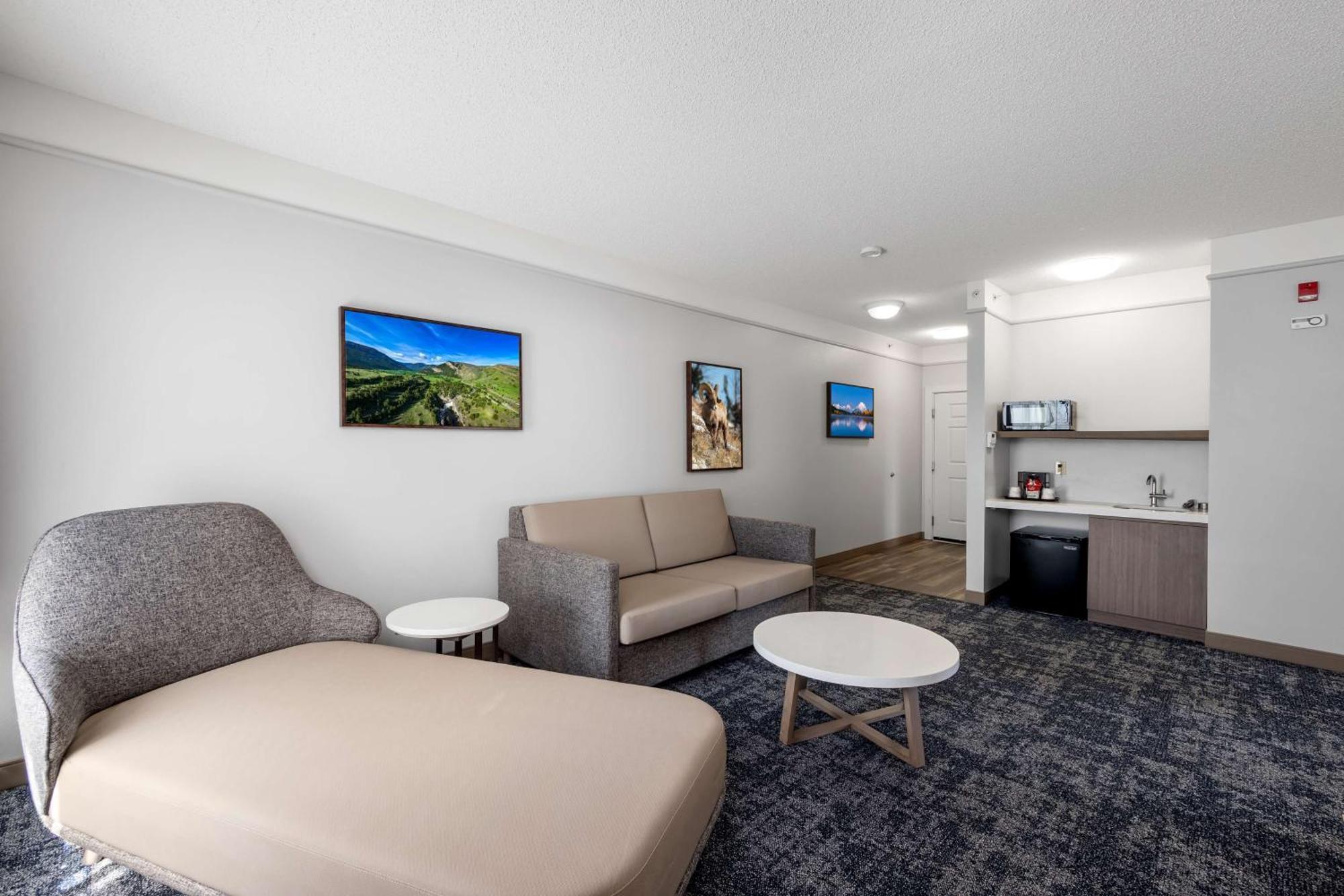 One-Bedroom King Suite Sofa Bed Living Room Non-Smoking