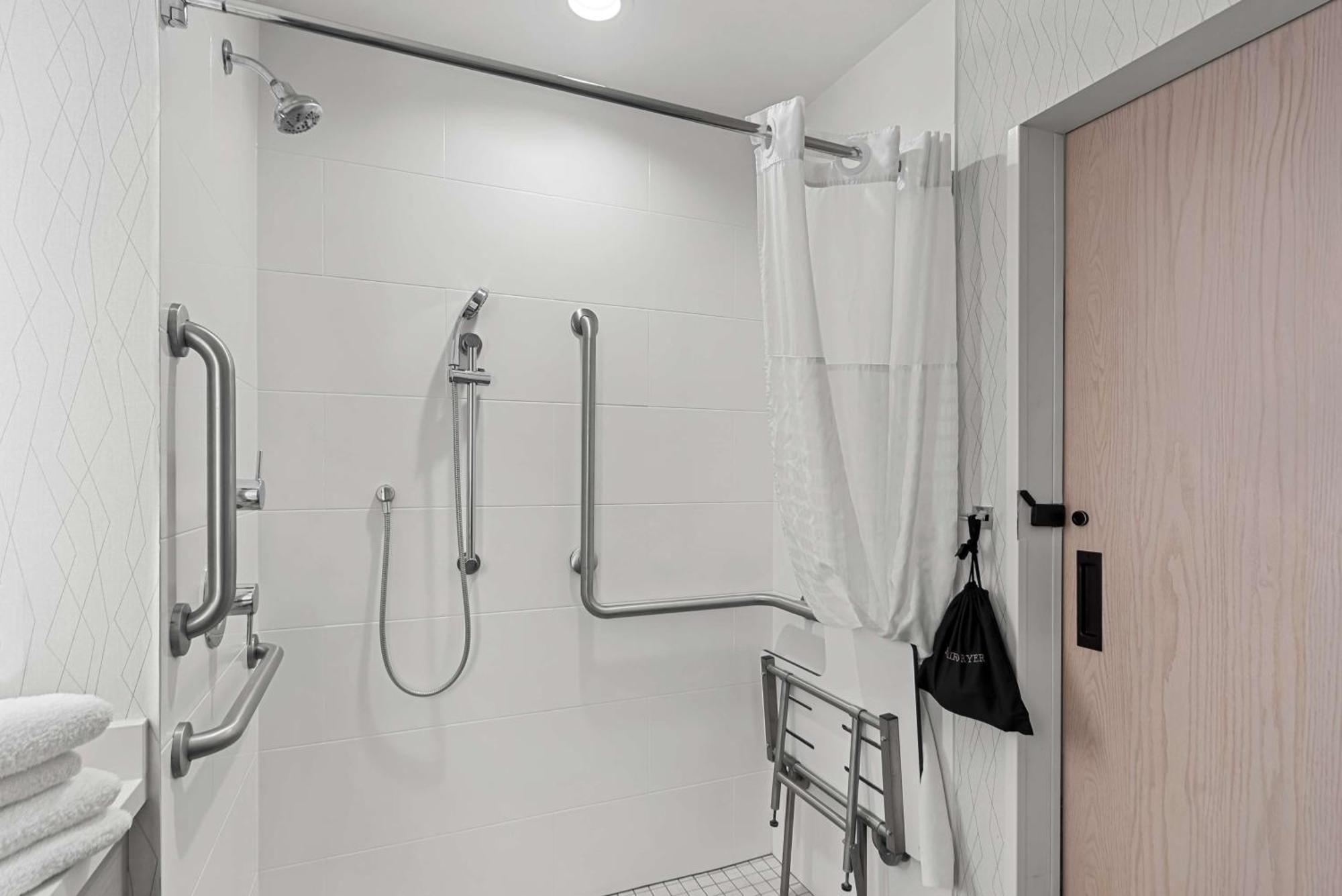 Queen Room Two Queen Beds Mobility Accessible Roll Shower