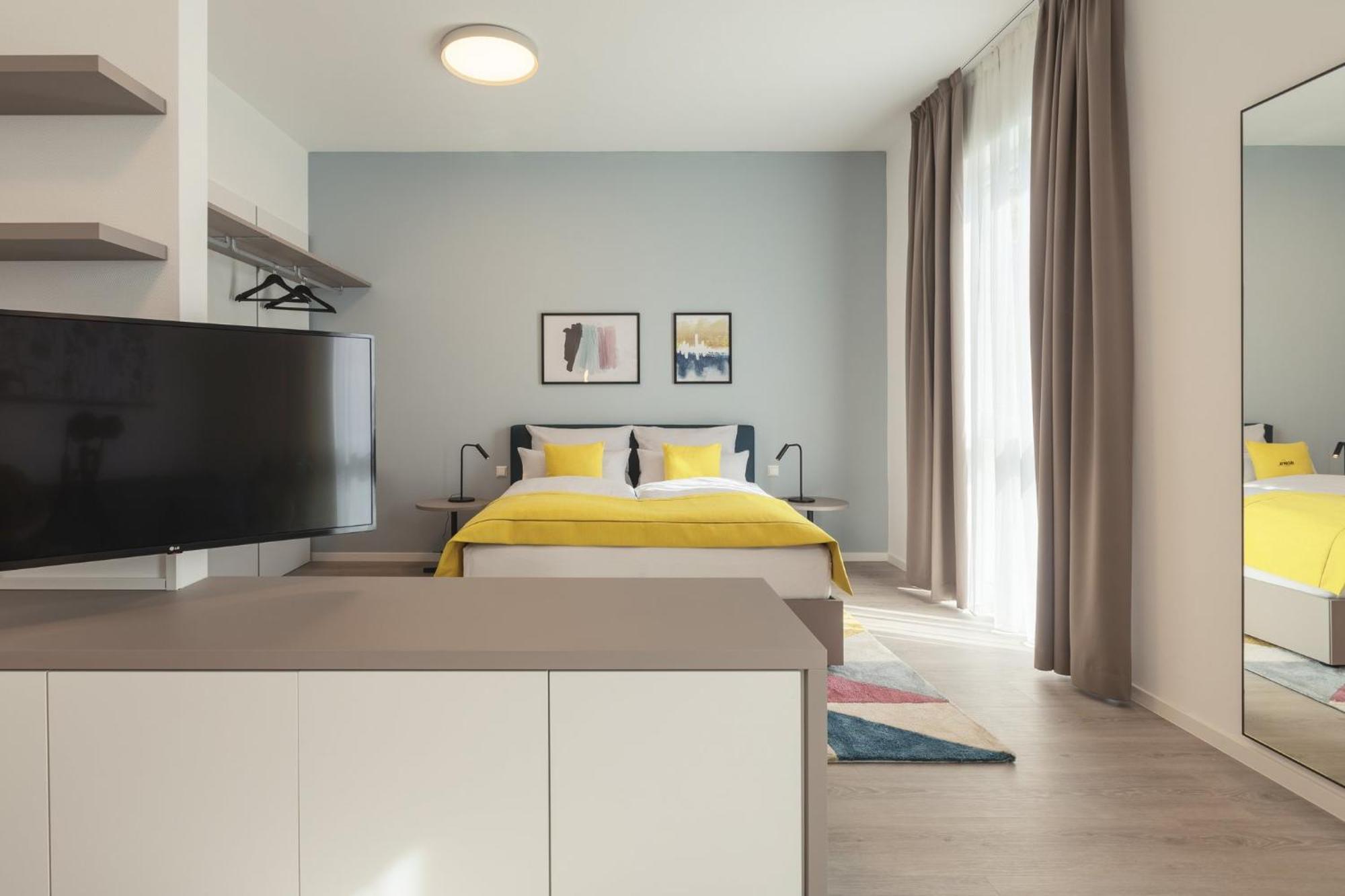 Apartamento de 1 dormitorio con 1 cama grande