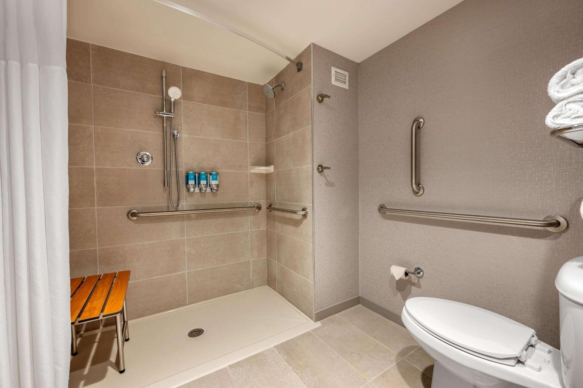 Deluxe King Room Accessible Roll Shower