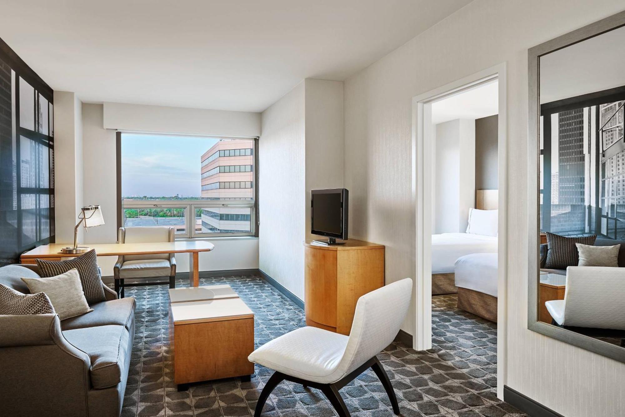One-Bedroom Suite Two Double Beds Sofa Bed