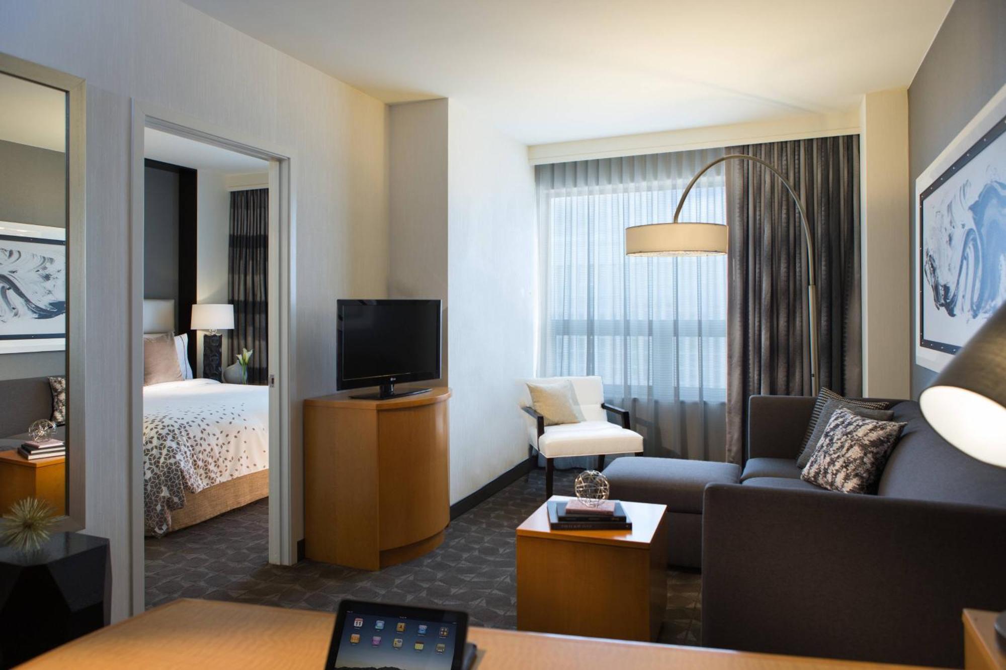 One-Bedroom Suite Two Double Beds Sofa Bed