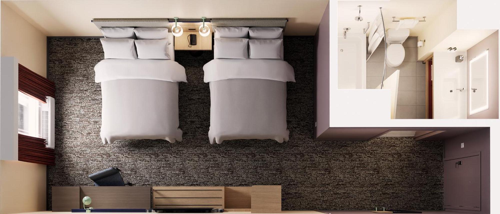 Standard Room with Two Queen Beds