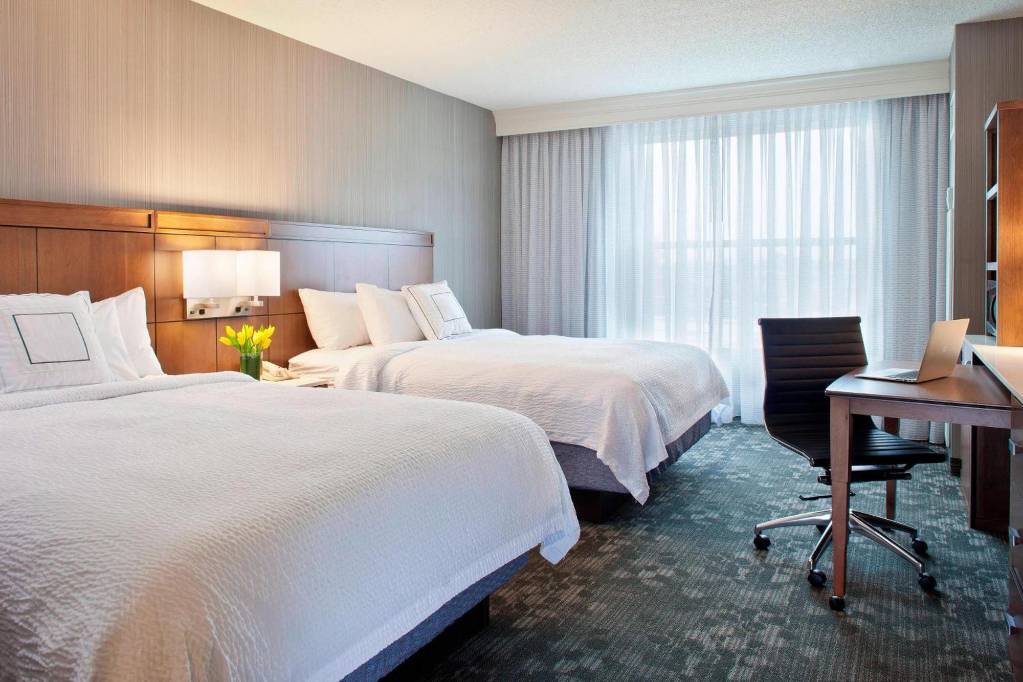 Queen Room Two Queen Beds Roll Shower Mobility Access or Hearing Accessible