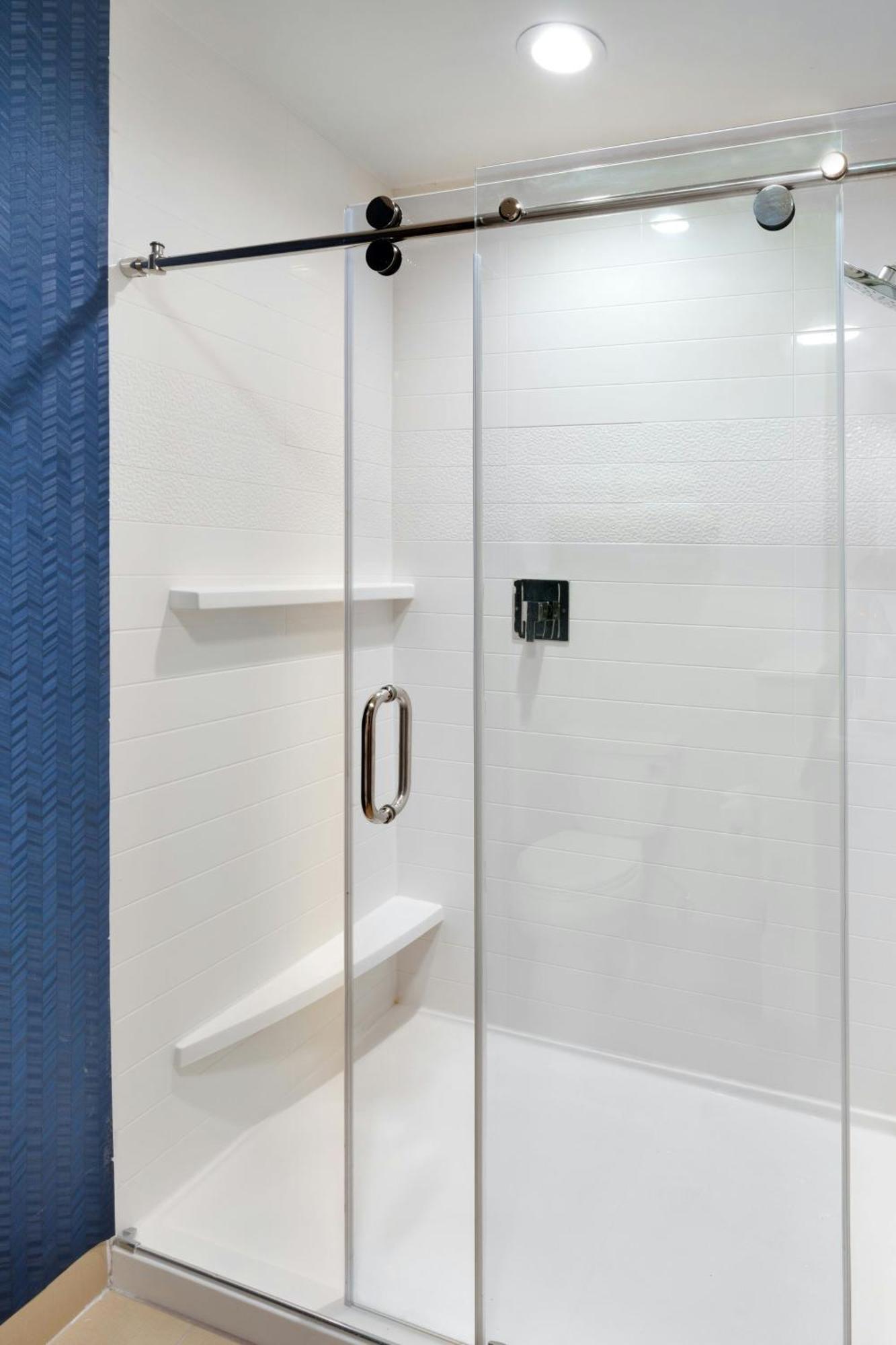 King Room Roll Shower Mobility Access or Hearing Accessible